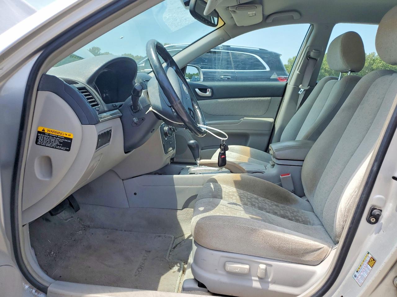 2007 Hyundai Sonata Se Silver vin: 5NPEU46F57H174754