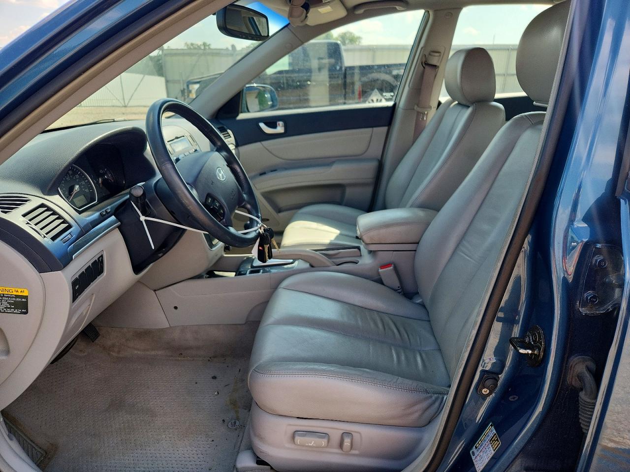 2007 Hyundai Sonata Se Blue vin: 5NPEU46F57H177833