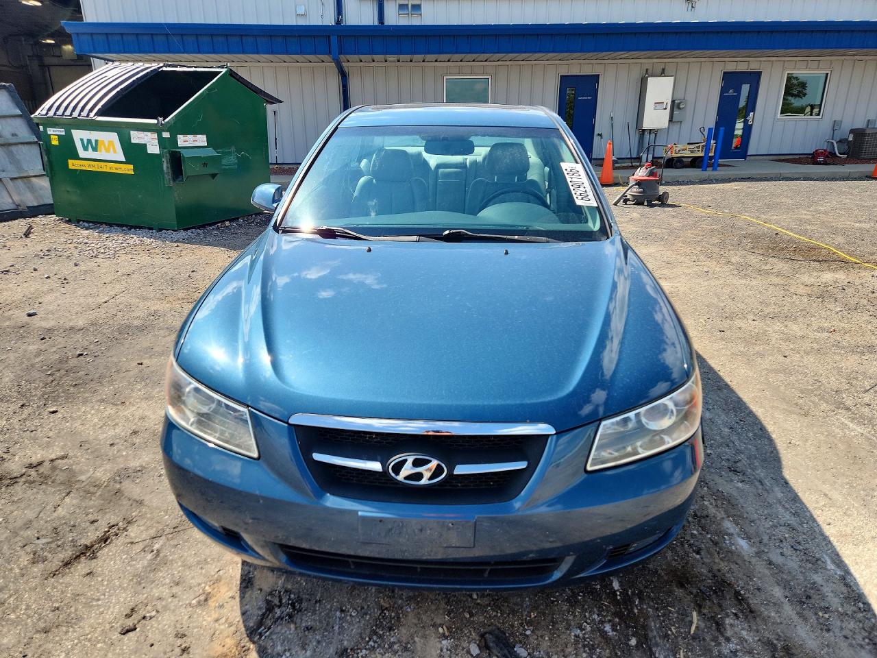 2007 Hyundai Sonata Se Blue vin: 5NPEU46F57H177833