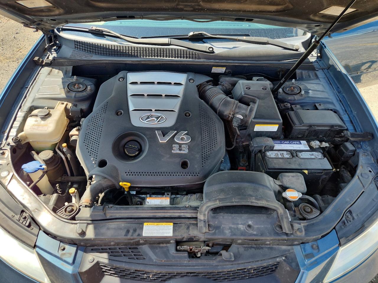 2007 Hyundai Sonata Se Blue vin: 5NPEU46F57H177833