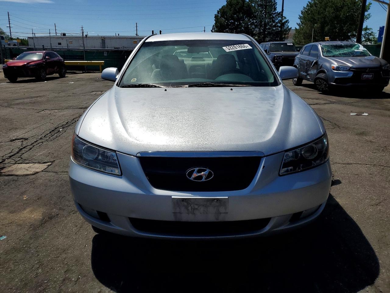 2007 Hyundai Sonata Se Gray vin: 5NPEU46F57H217330