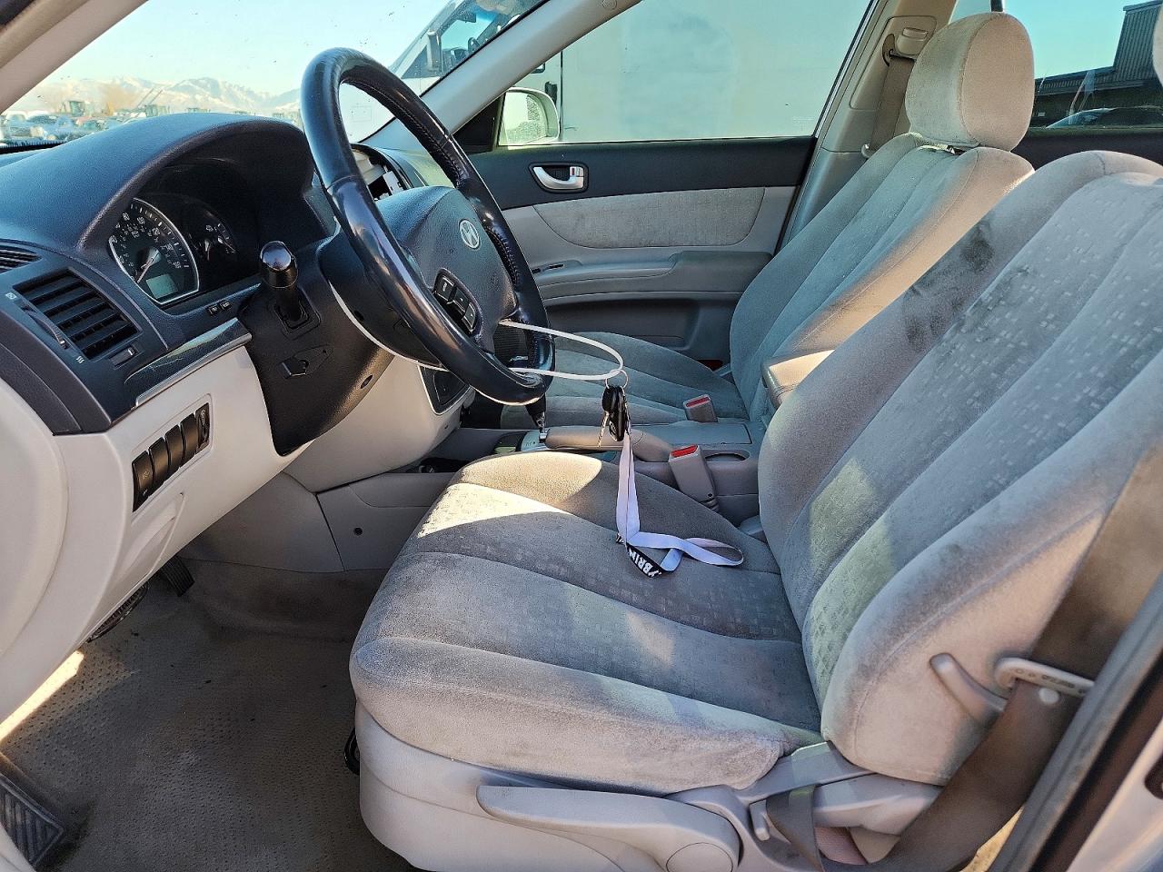 2007 Hyundai Sonata Se Blue vin: 5NPEU46F57H252501