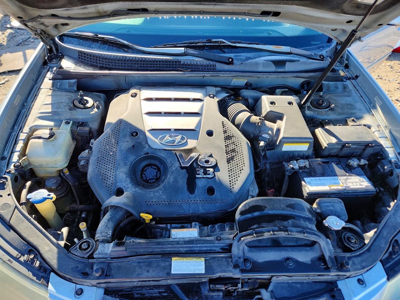 2007 Hyundai Sonata Se Blue vin: 5NPEU46F57H252501