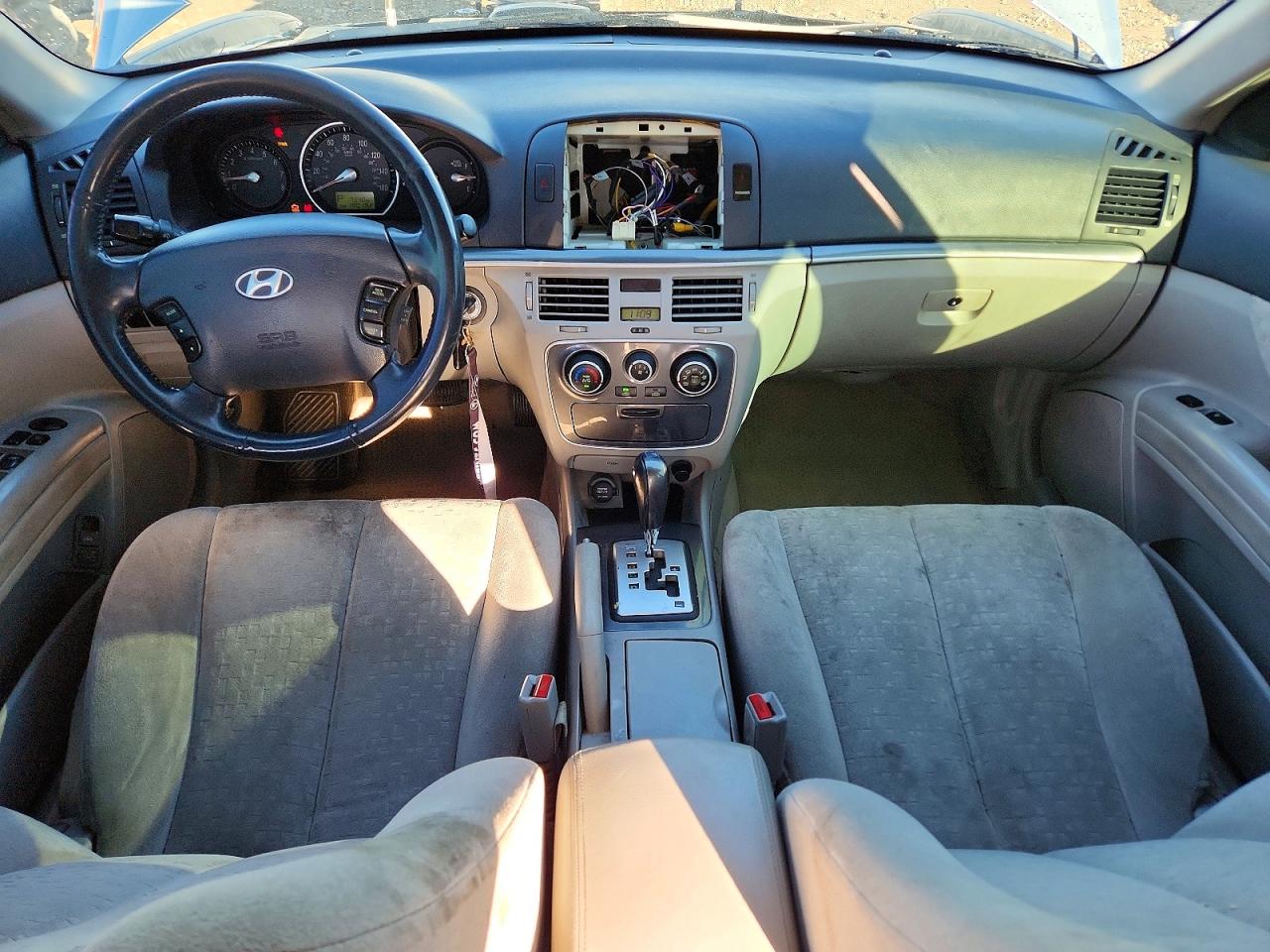 2007 Hyundai Sonata Se Blue vin: 5NPEU46F57H252501