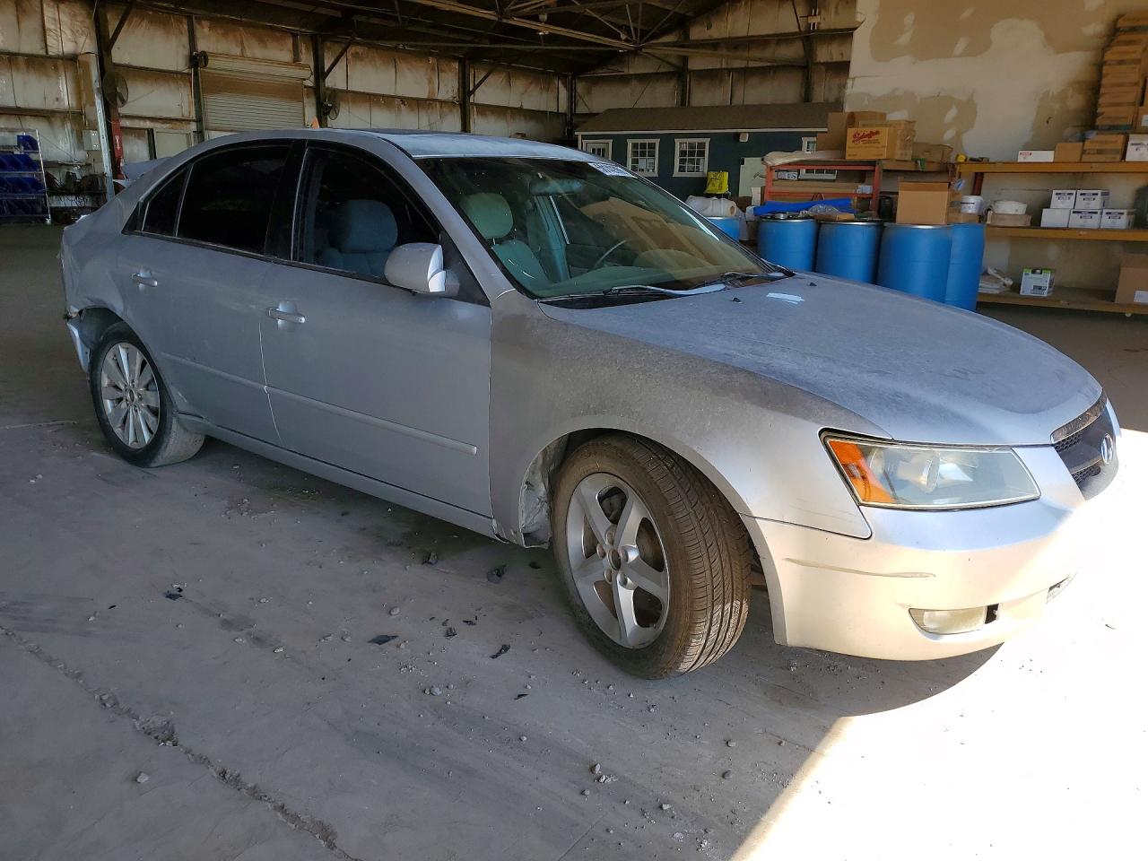 2007 Hyundai Sonata Se Silver vin: 5NPEU46F57H257326