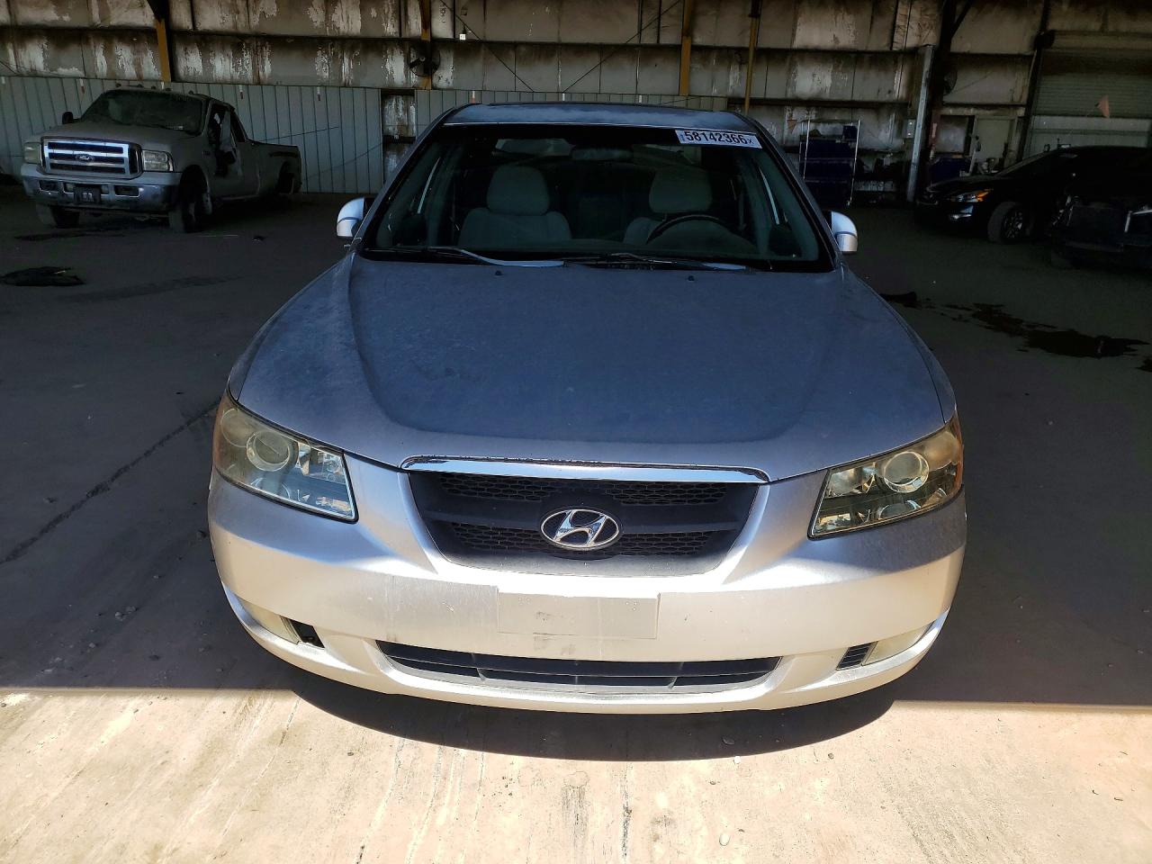 2007 Hyundai Sonata Se Silver vin: 5NPEU46F57H257326