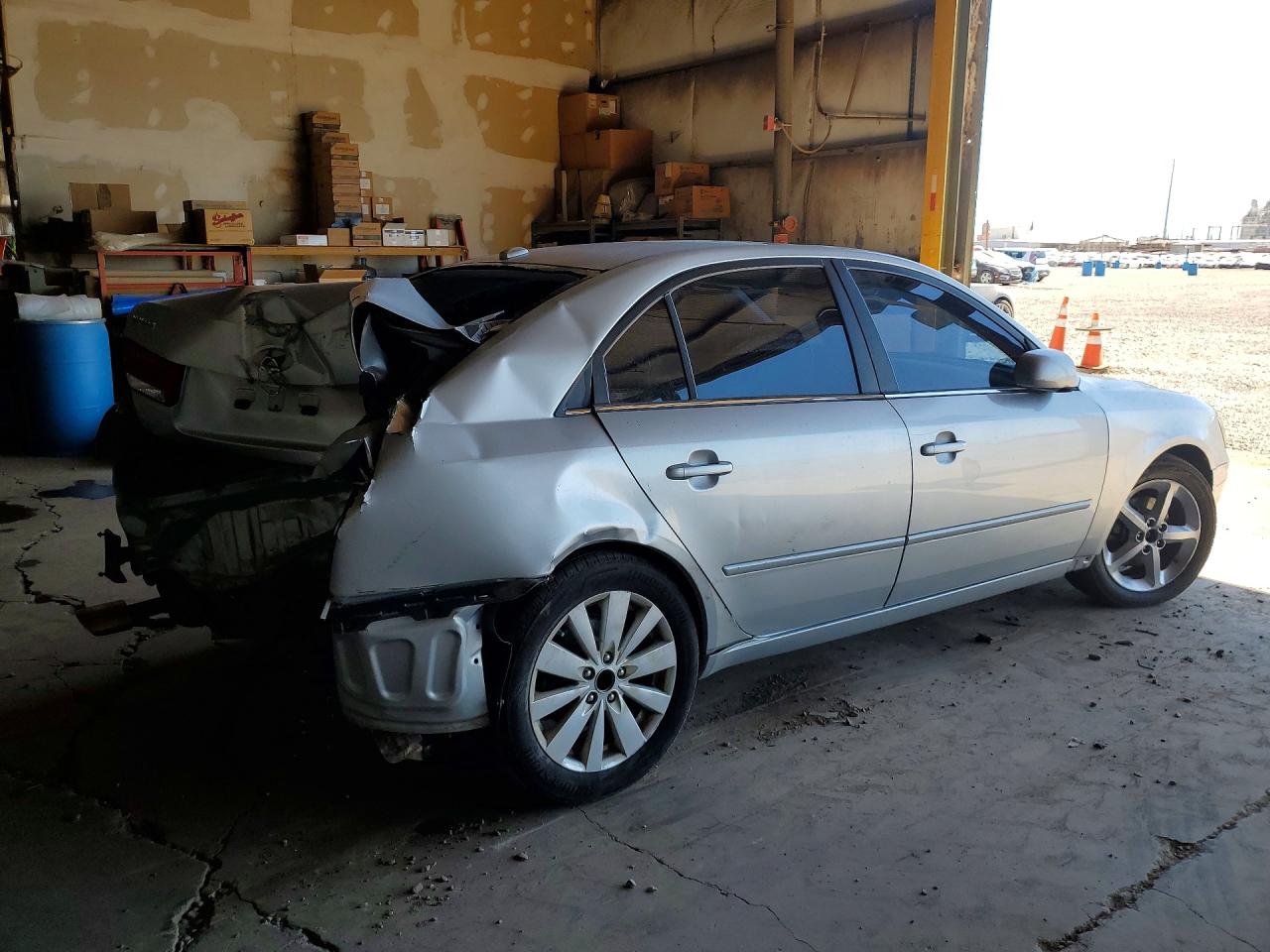 2007 Hyundai Sonata Se Silver vin: 5NPEU46F57H257326