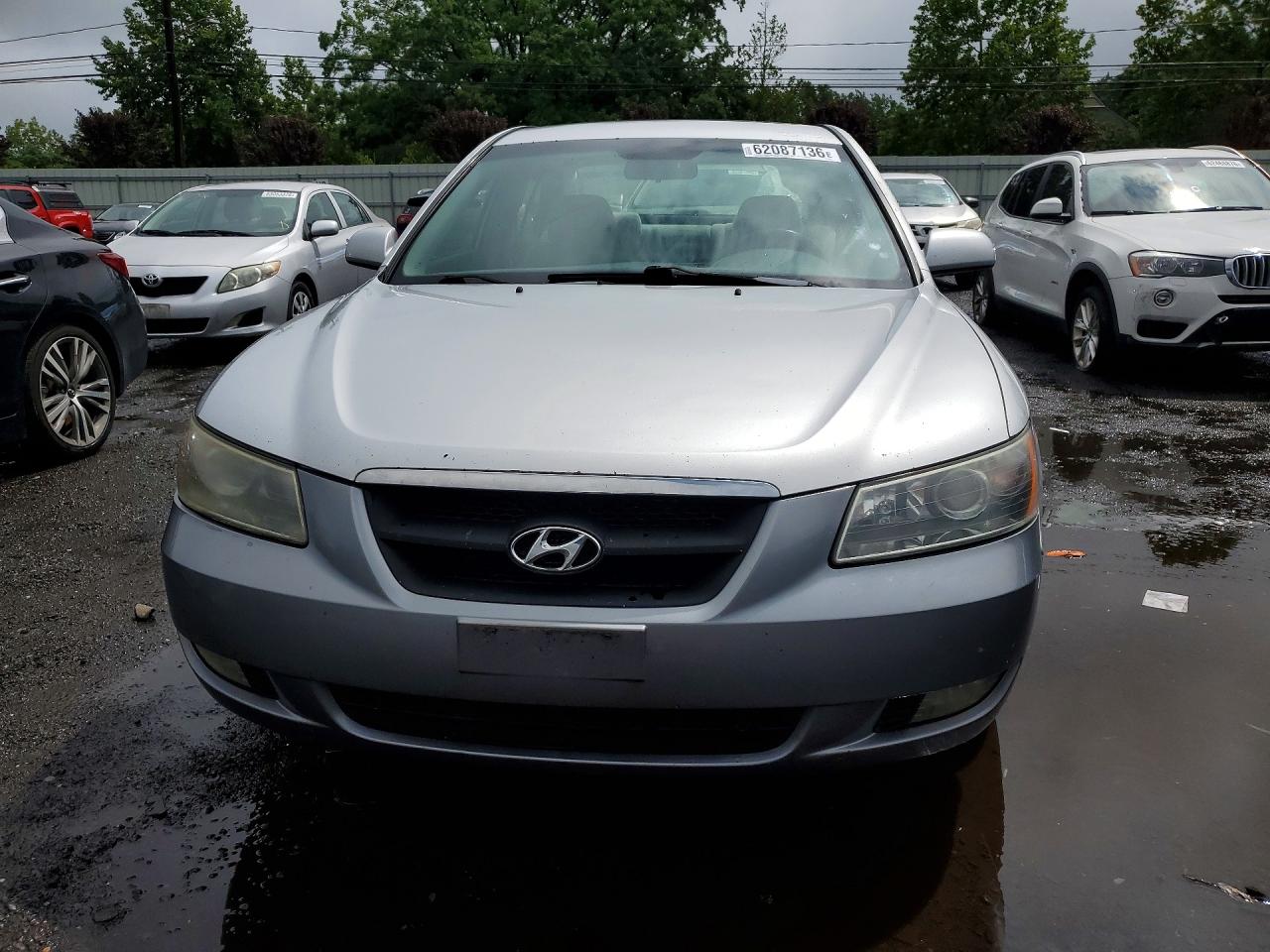 2007 Hyundai Sonata Se Silver vin: 5NPEU46F57H286762