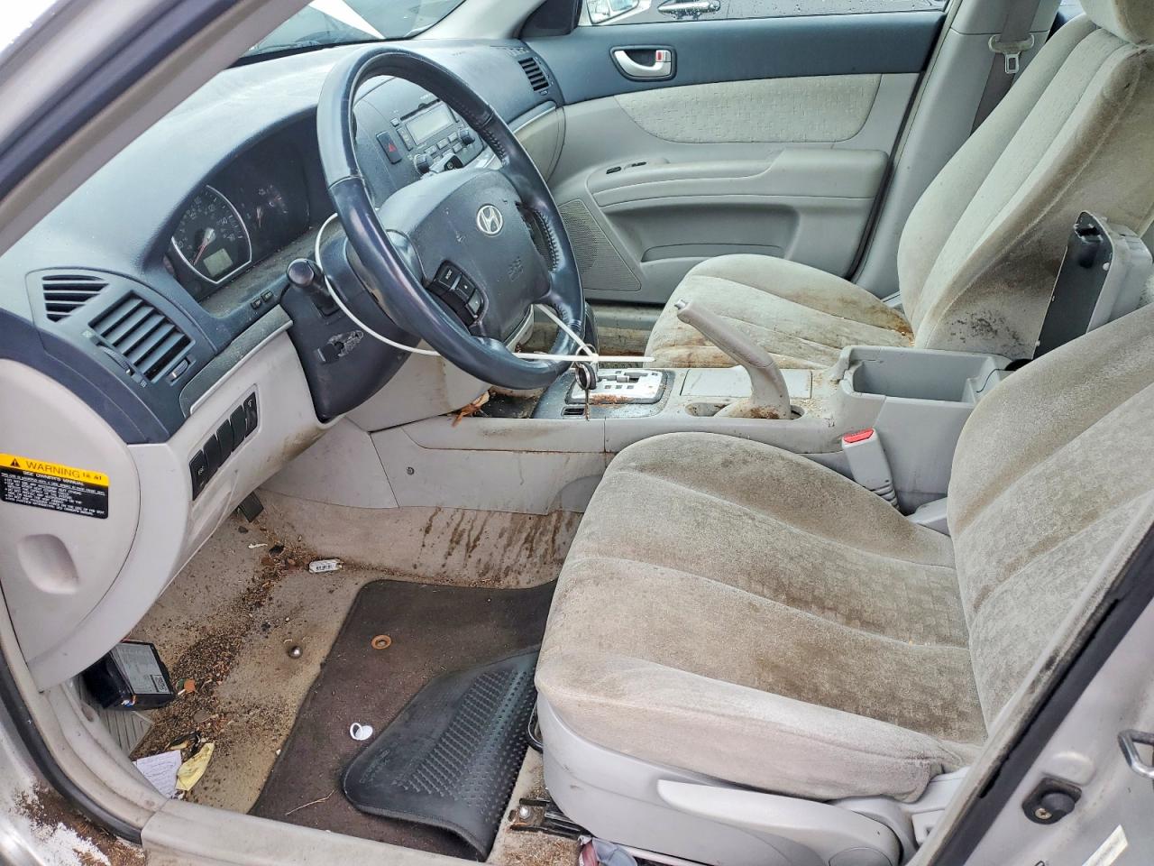 2007 Hyundai Sonata Se Silver vin: 5NPEU46F57H286762