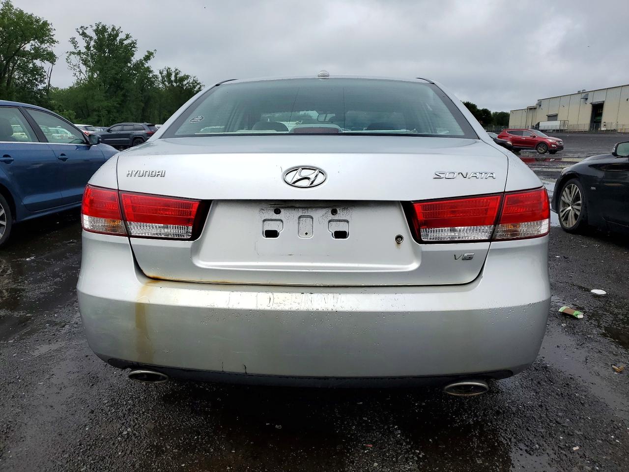 2007 Hyundai Sonata Se Silver vin: 5NPEU46F57H286762