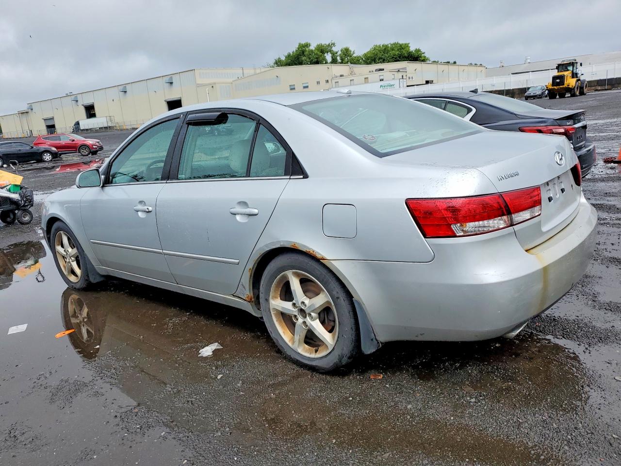 2007 Hyundai Sonata Se Silver vin: 5NPEU46F57H286762