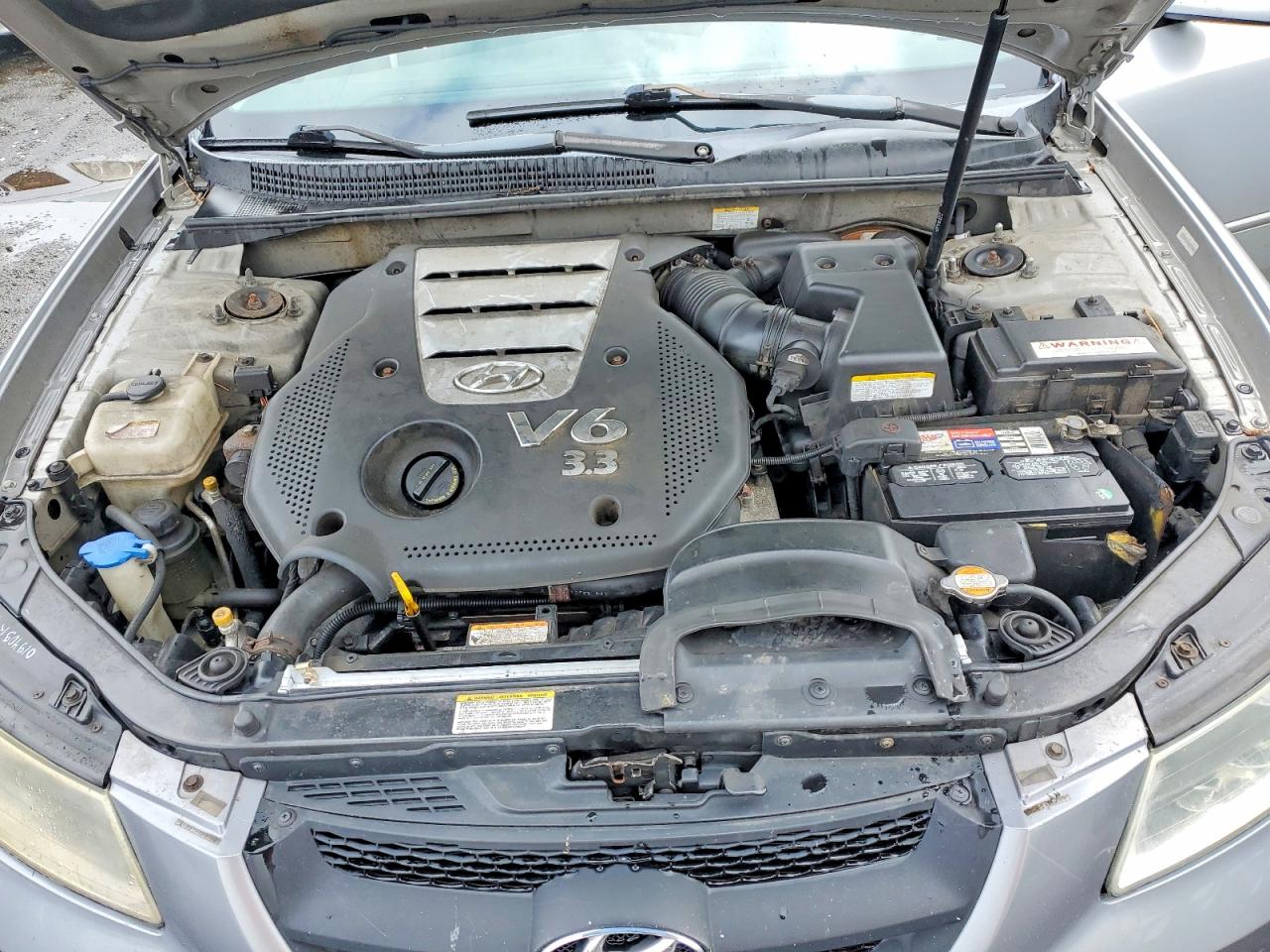 2007 Hyundai Sonata Se Silver vin: 5NPEU46F57H286762