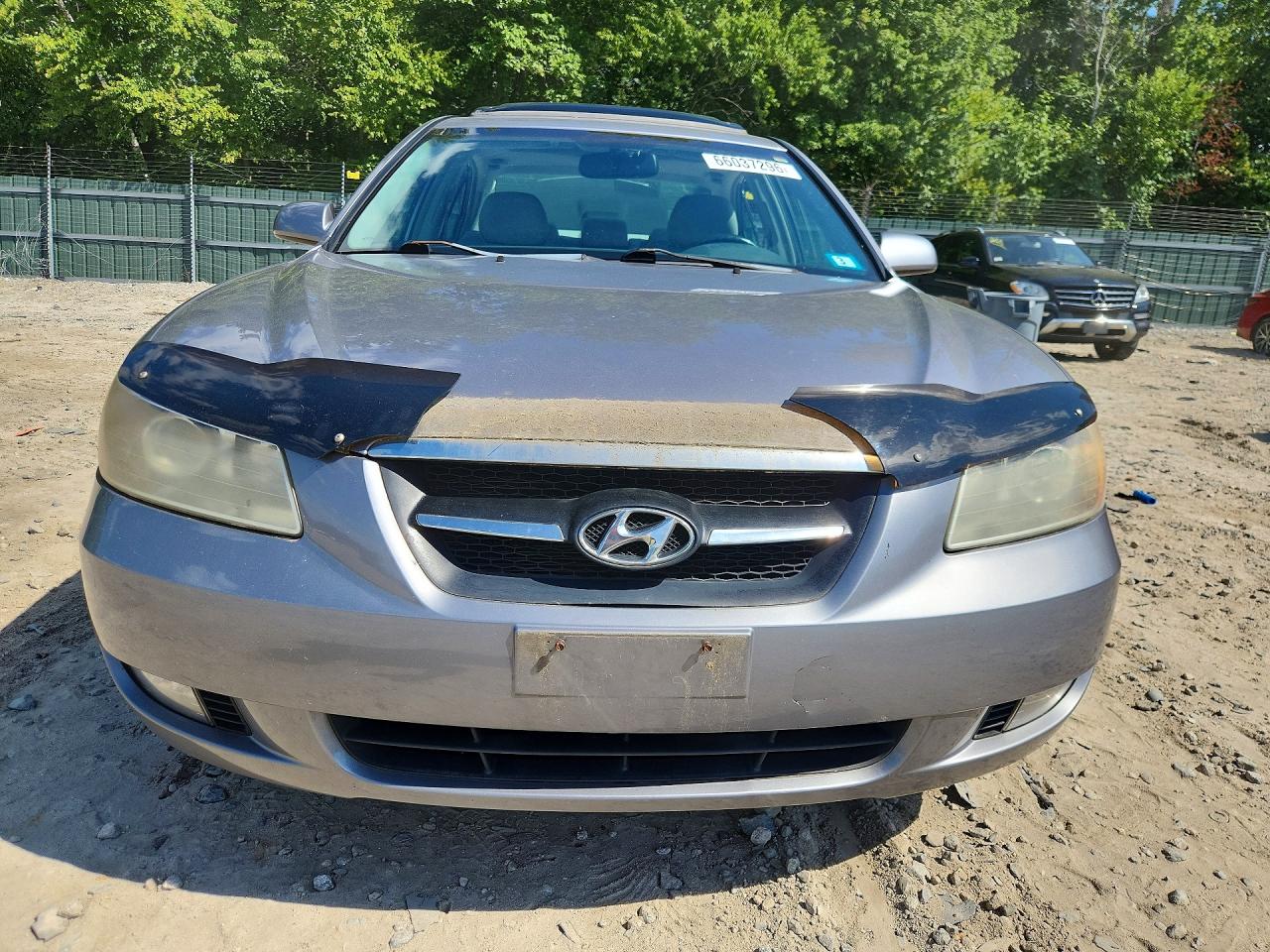 2008 Hyundai Sonata Se V6 Gray vin: 5NPEU46F58H312973