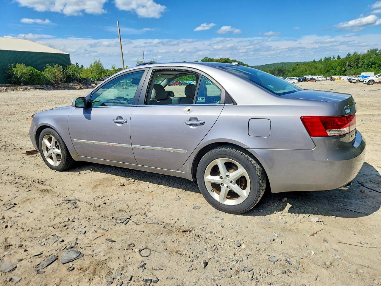2008 Hyundai Sonata Se V6 Gray vin: 5NPEU46F58H312973