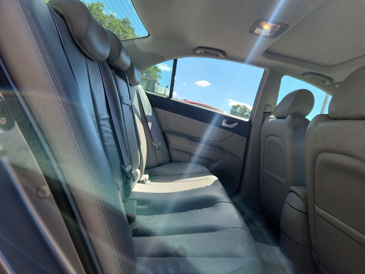 2008 Hyundai Sonata Se V6 Gray vin: 5NPEU46F58H312973