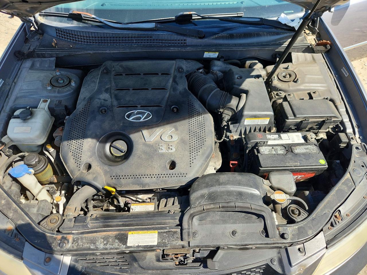 2008 Hyundai Sonata Se V6 Gray vin: 5NPEU46F58H312973