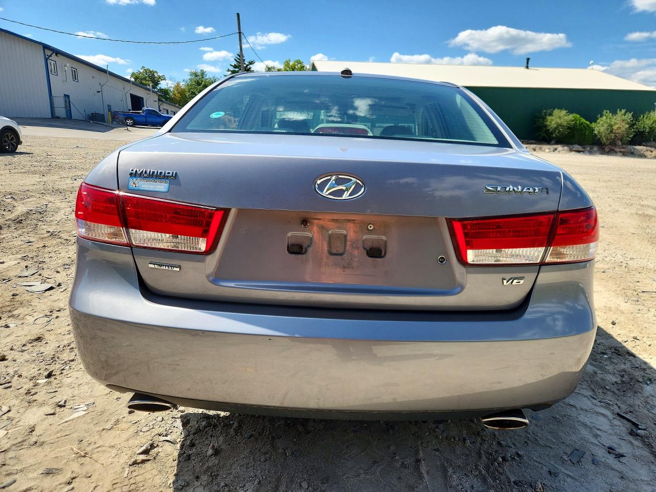 2008 Hyundai Sonata Se V6 Gray vin: 5NPEU46F58H312973
