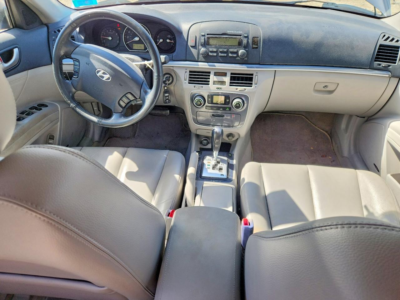 2008 Hyundai Sonata Se V6 Gray vin: 5NPEU46F58H312973