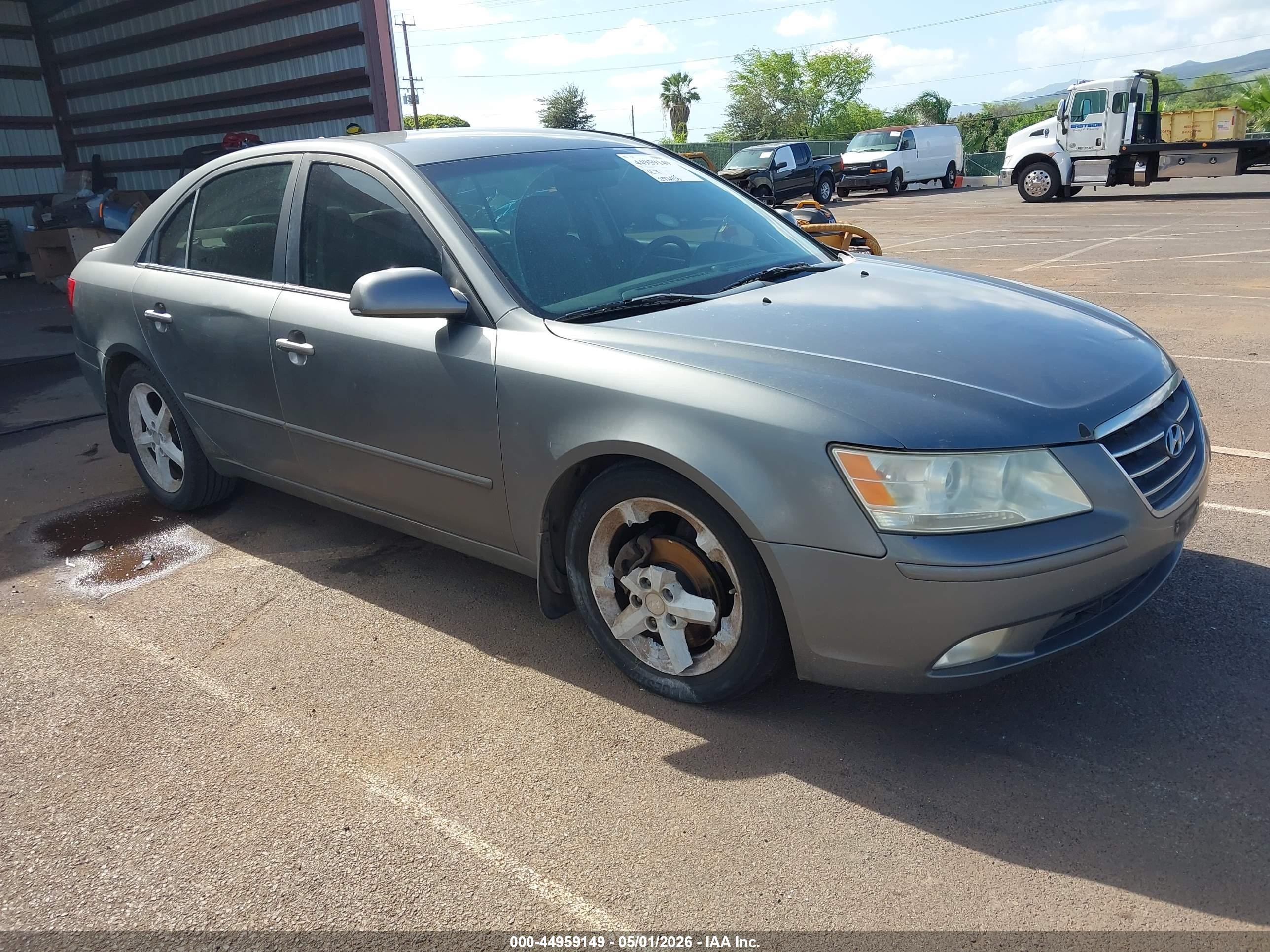 2009 Hyundai Sonata Se V6 Gray vin: 5NPEU46F59H508493