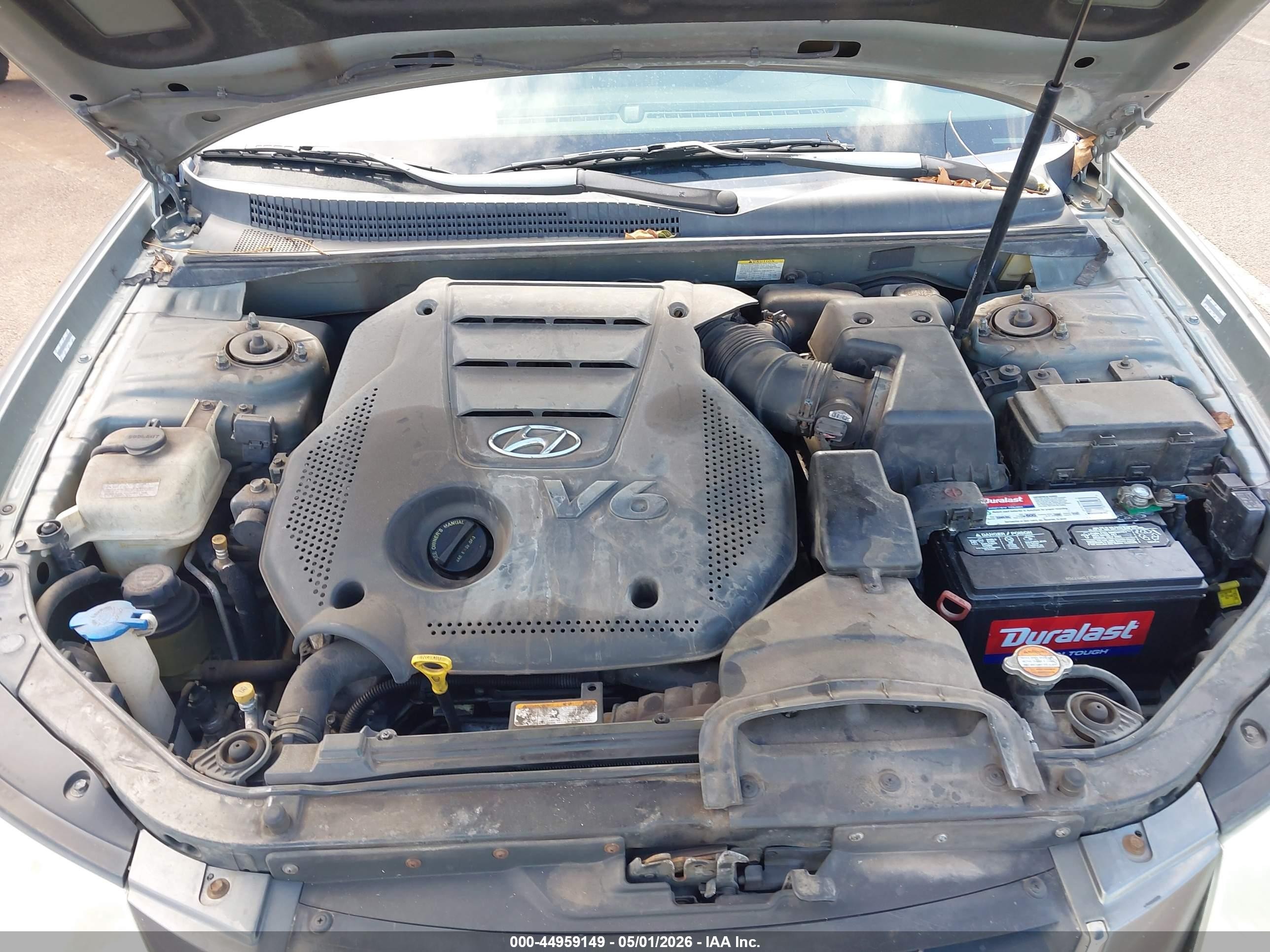 2009 Hyundai Sonata Se V6 Gray vin: 5NPEU46F59H508493