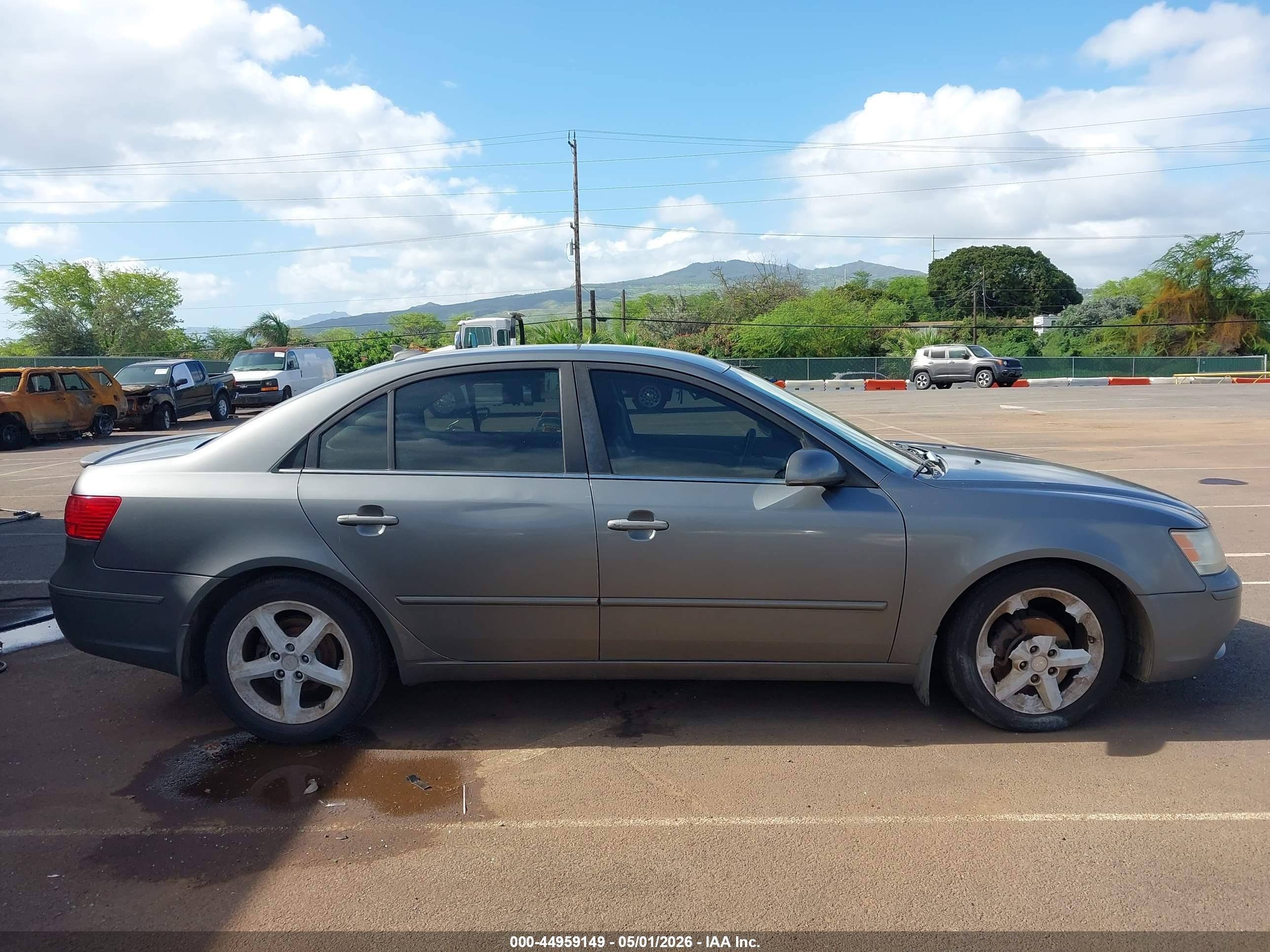 2009 Hyundai Sonata Se V6 Gray vin: 5NPEU46F59H508493