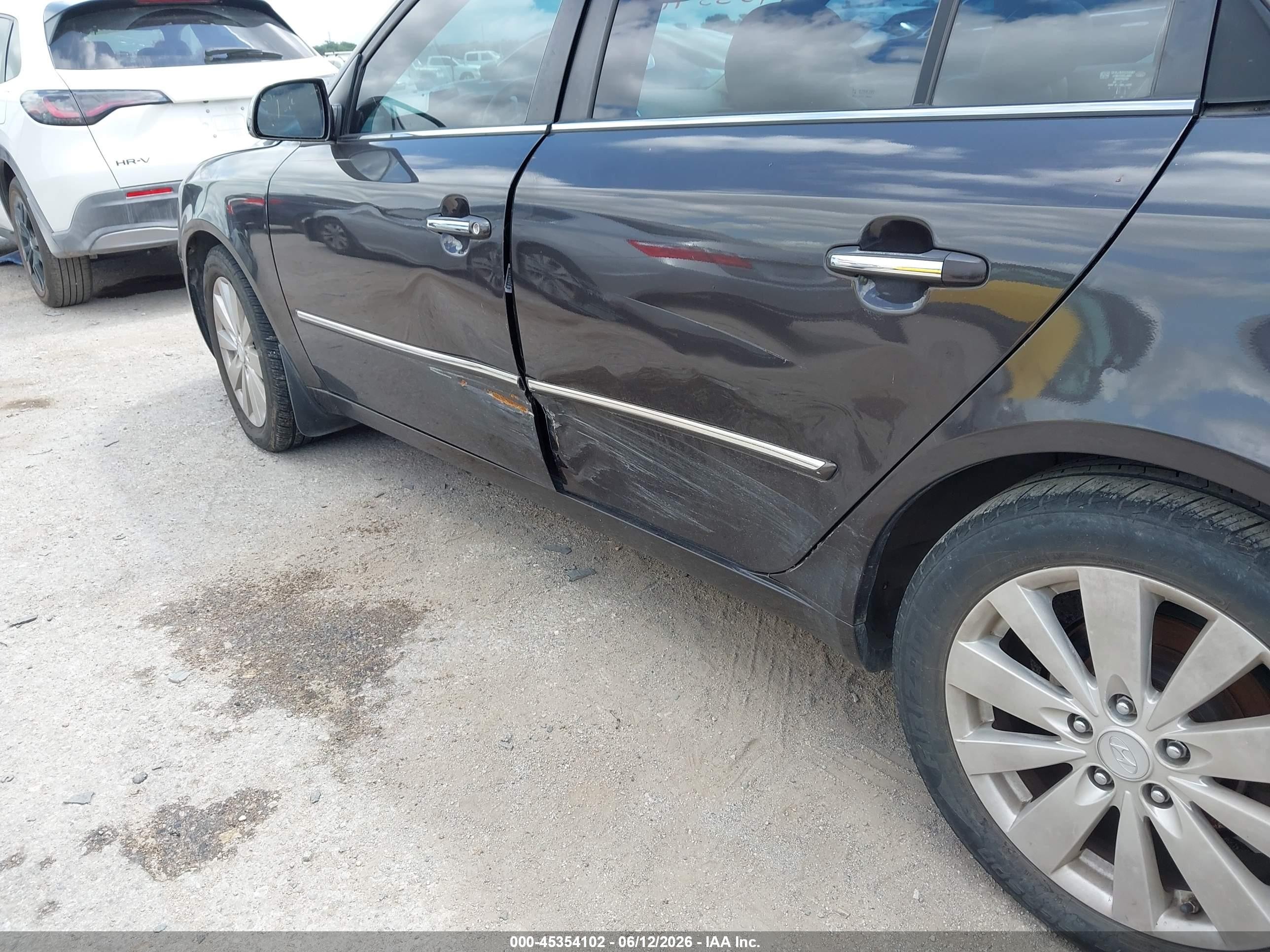2009 Hyundai Sonata Limited V6 Brown vin: 5NPEU46F59H529179