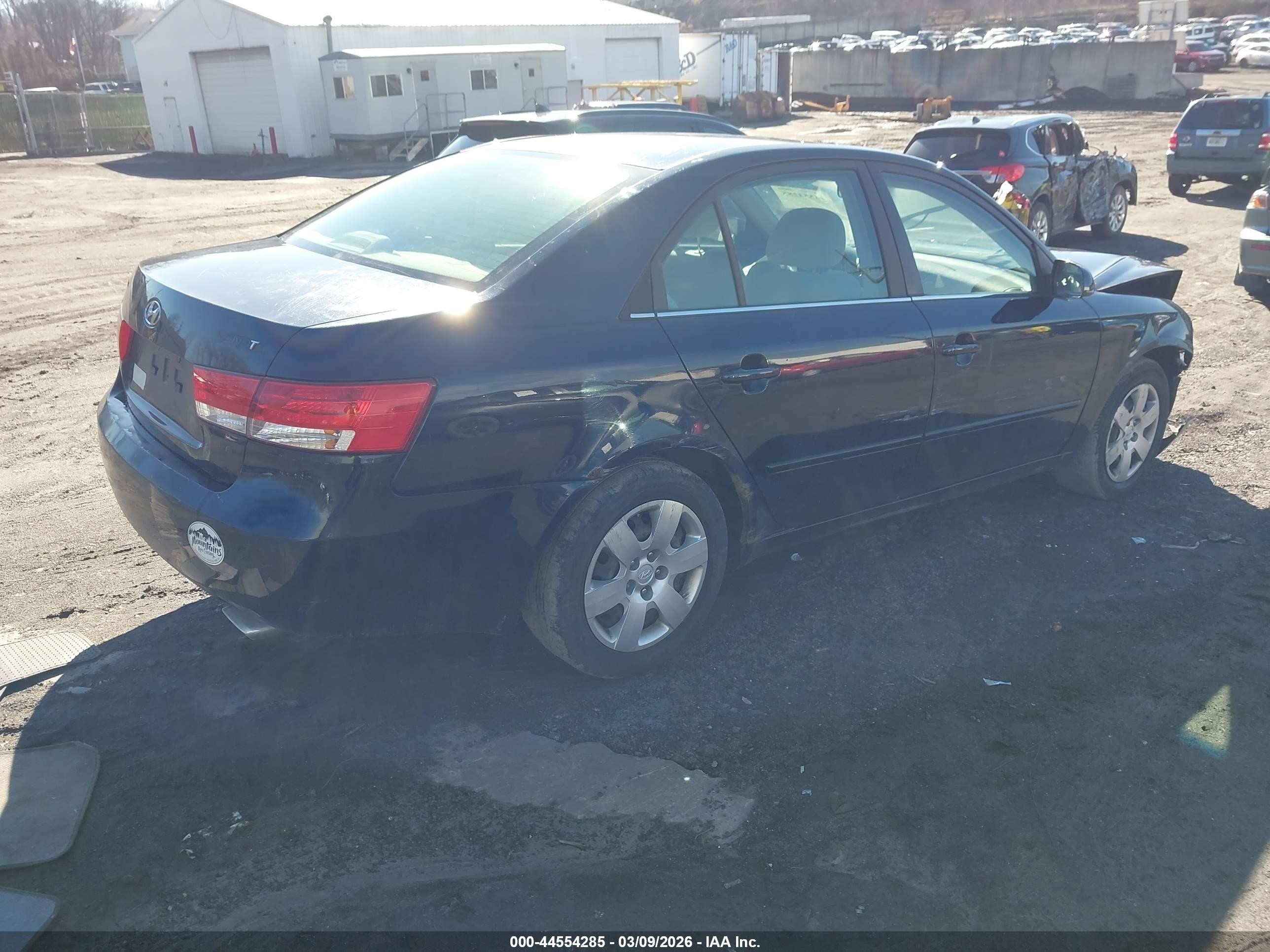 2006 Hyundai Sonata Gls V6/lx V6 Blue vin: 5NPEU46F66H003543