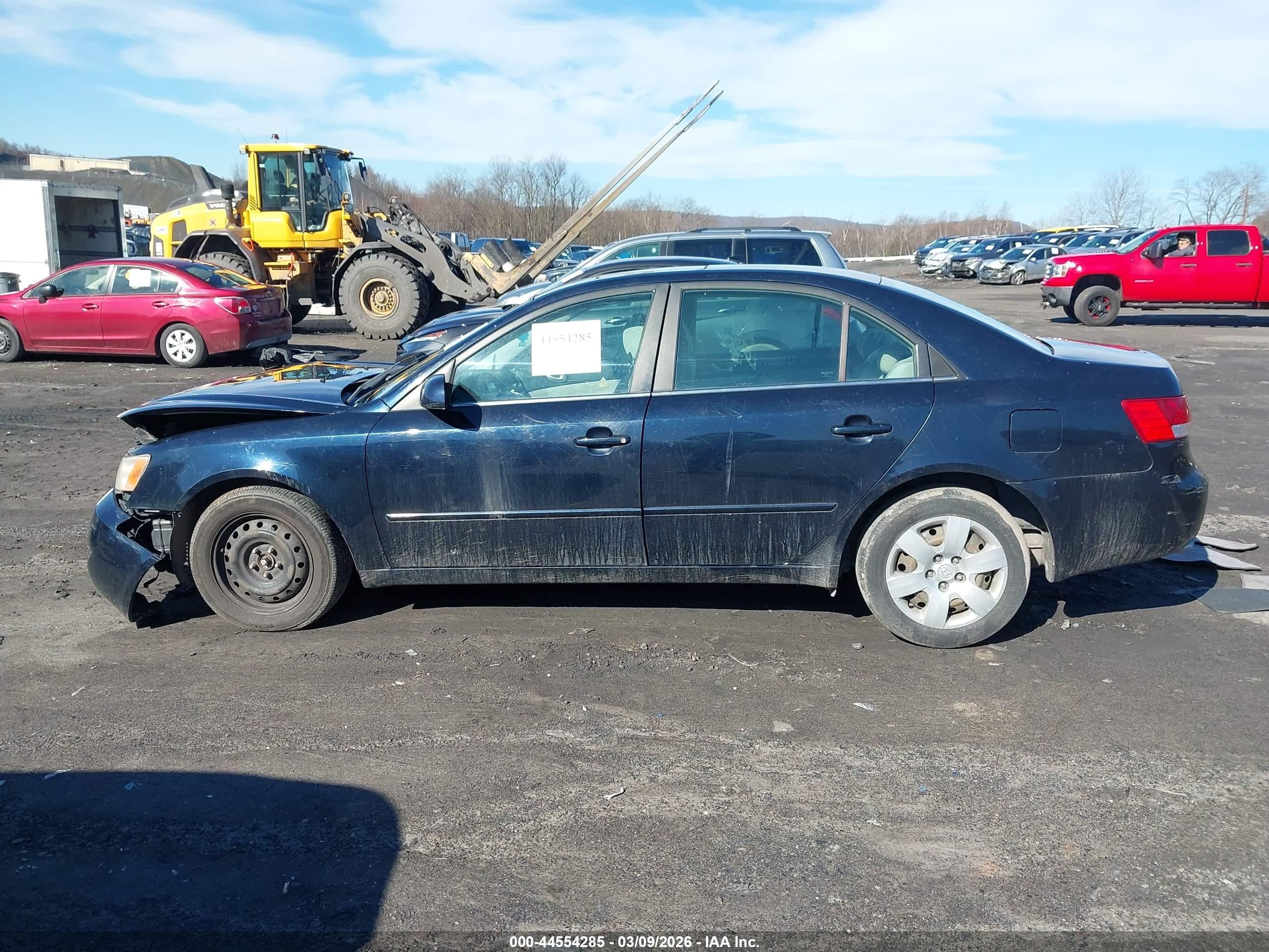 2006 Hyundai Sonata Gls V6/lx V6 Blue vin: 5NPEU46F66H003543