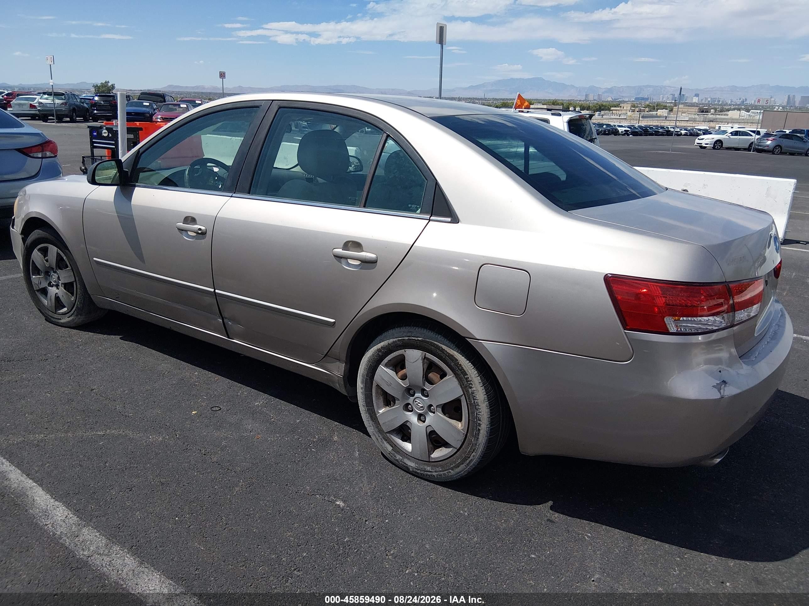 2006 Hyundai Sonata Gls V6/lx V6 Tan vin: 5NPEU46F66H005132