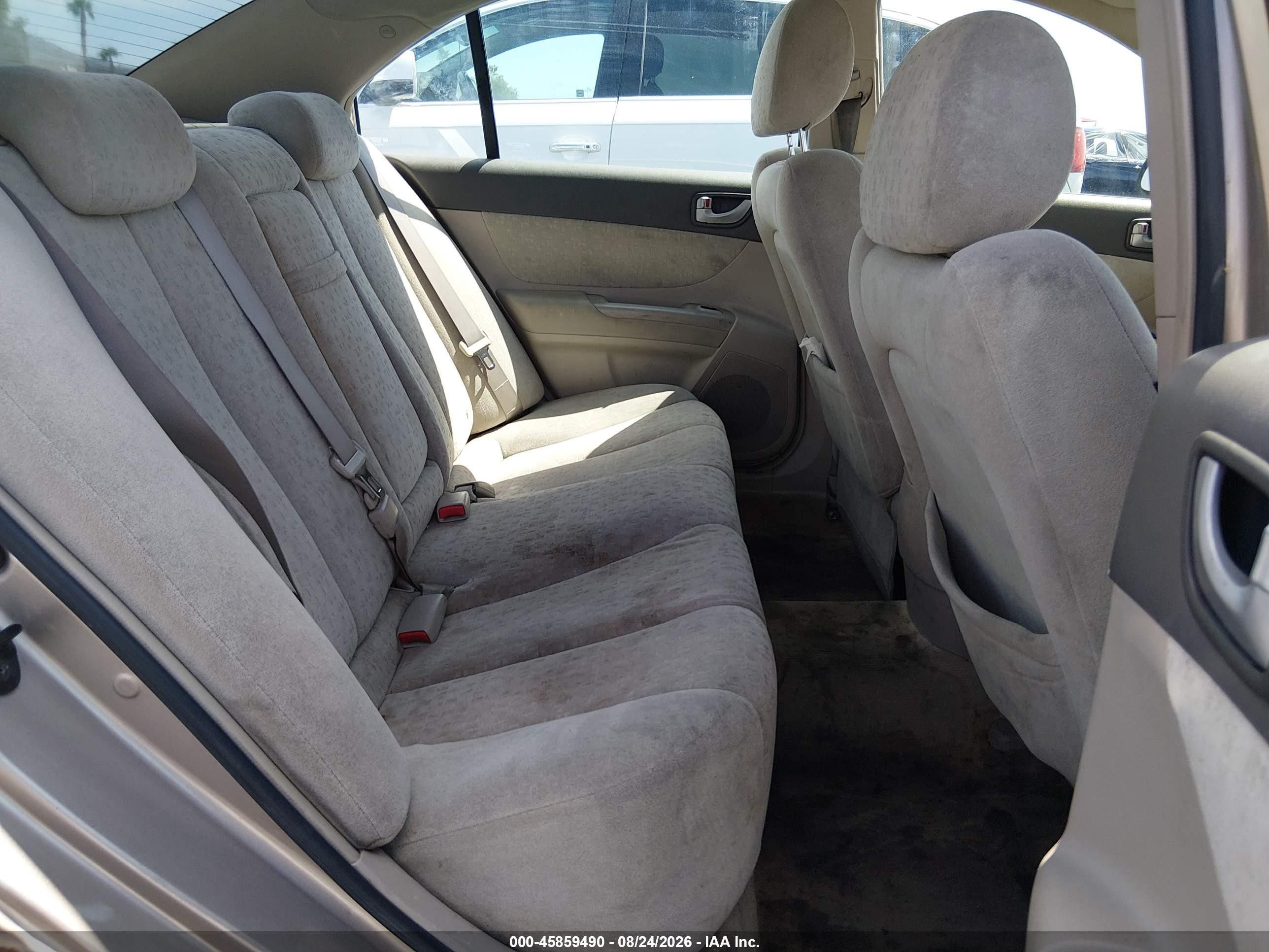 2006 Hyundai Sonata Gls V6/lx V6 Tan vin: 5NPEU46F66H005132