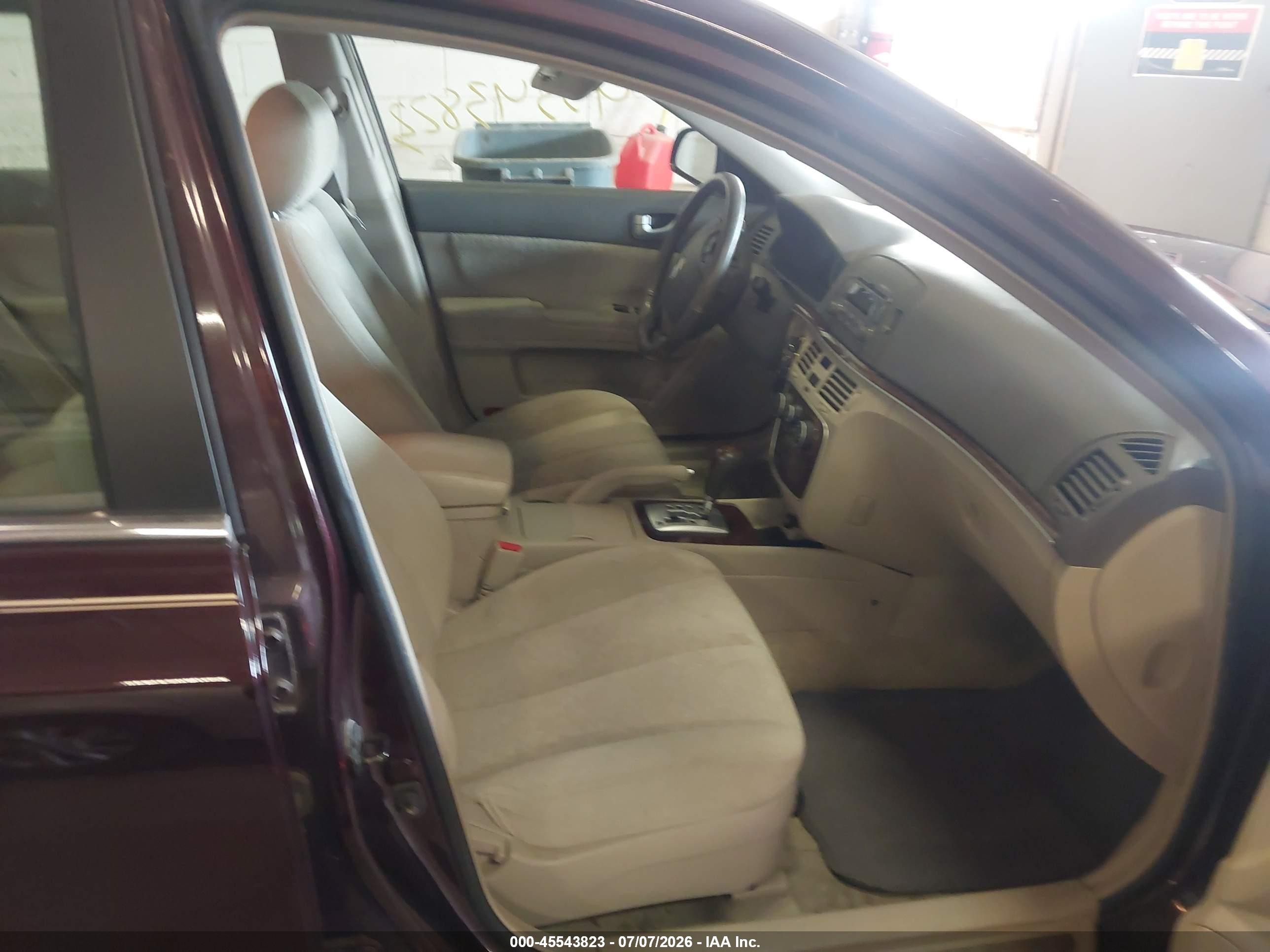 2006 Hyundai Sonata Gls V6/lx V6 Red vin: 5NPEU46F66H059580