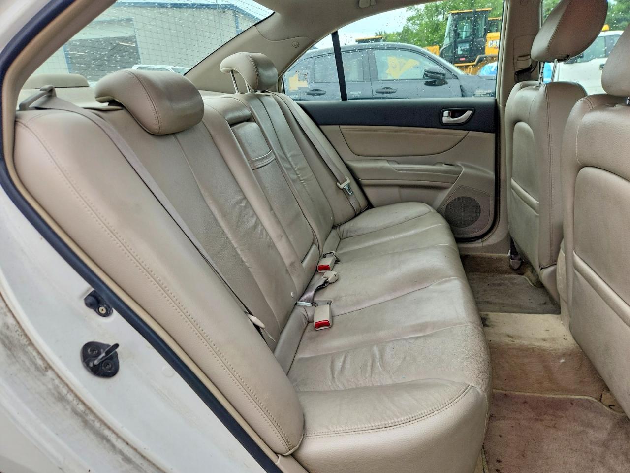 2006 Hyundai Sonata Gls V6 White vin: 5NPEU46F66H105361