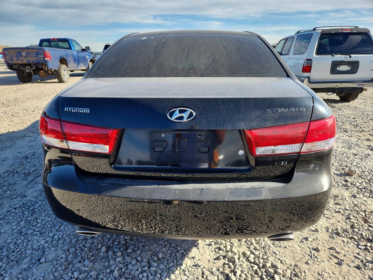 2006 Hyundai Sonata Gls V6 Black vin: 5NPEU46F66H146847