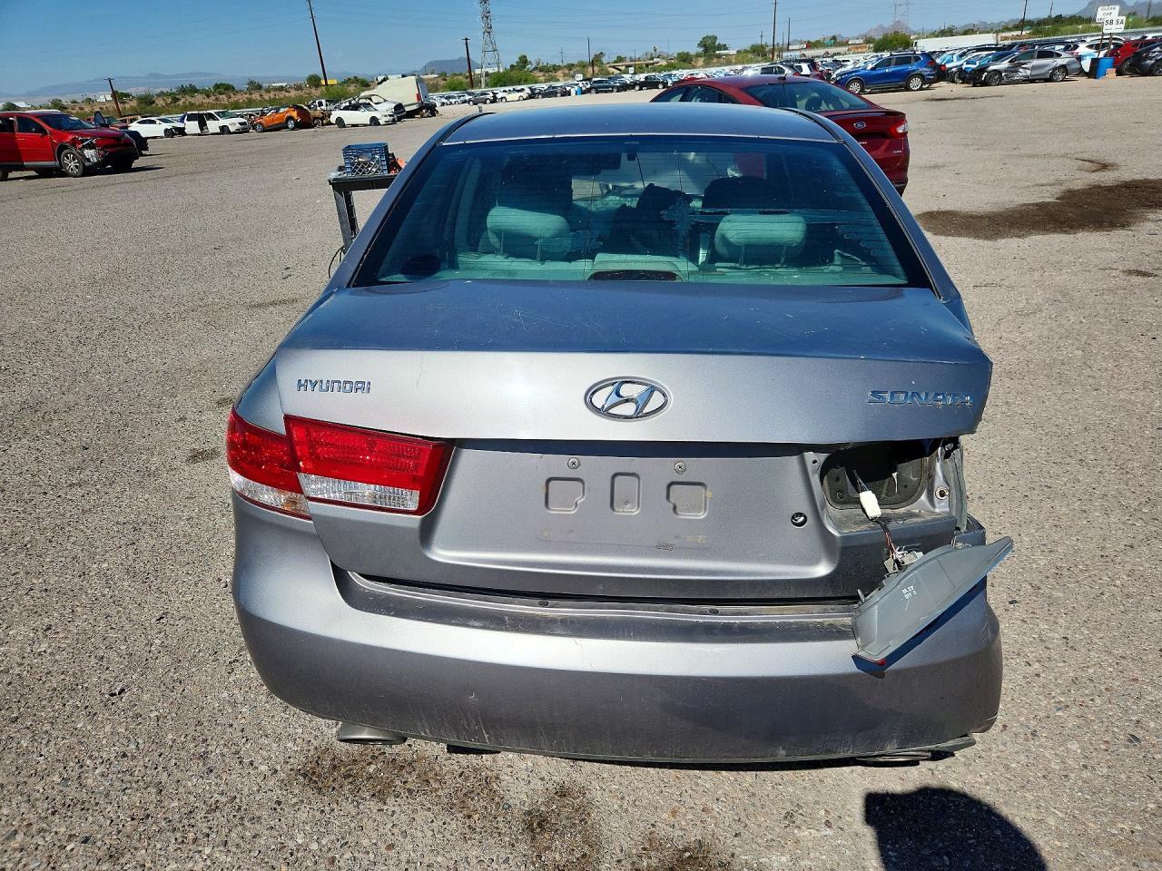 2006 Hyundai Sonata Gls V6 Silver vin: 5NPEU46F66H151529