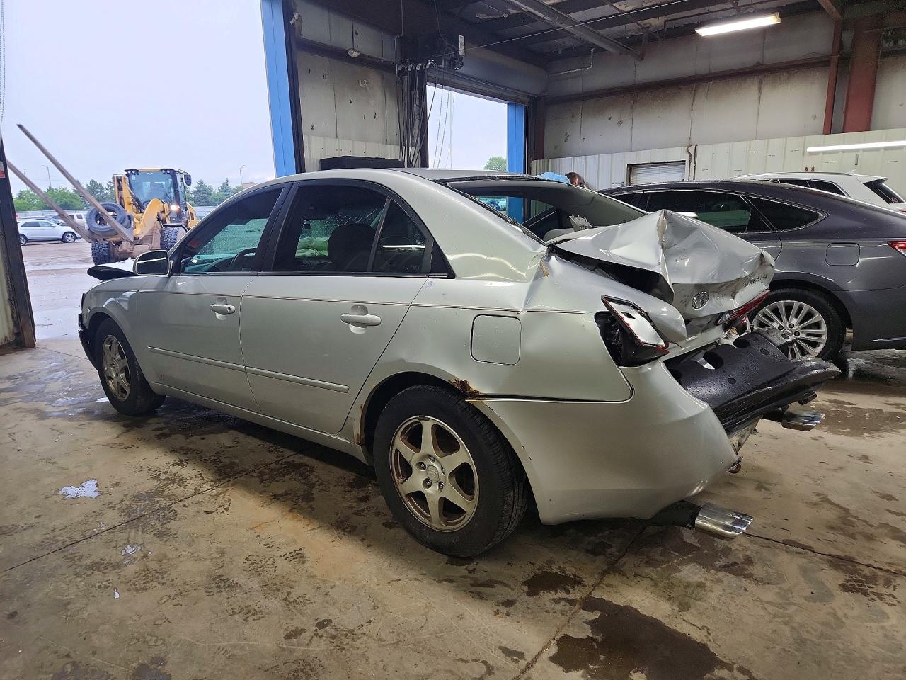 2007 Hyundai Sonata Se Silver vin: 5NPEU46F67H165836