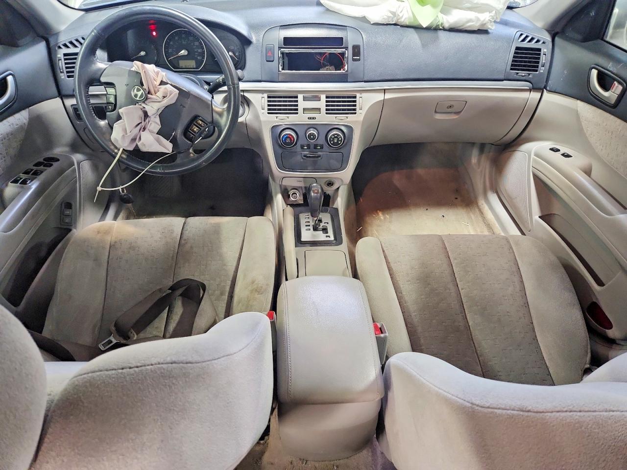 2007 Hyundai Sonata Se Silver vin: 5NPEU46F67H165836