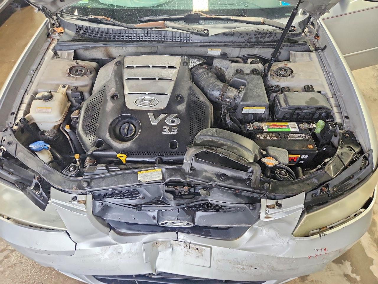 2007 Hyundai Sonata Se Silver vin: 5NPEU46F67H165836