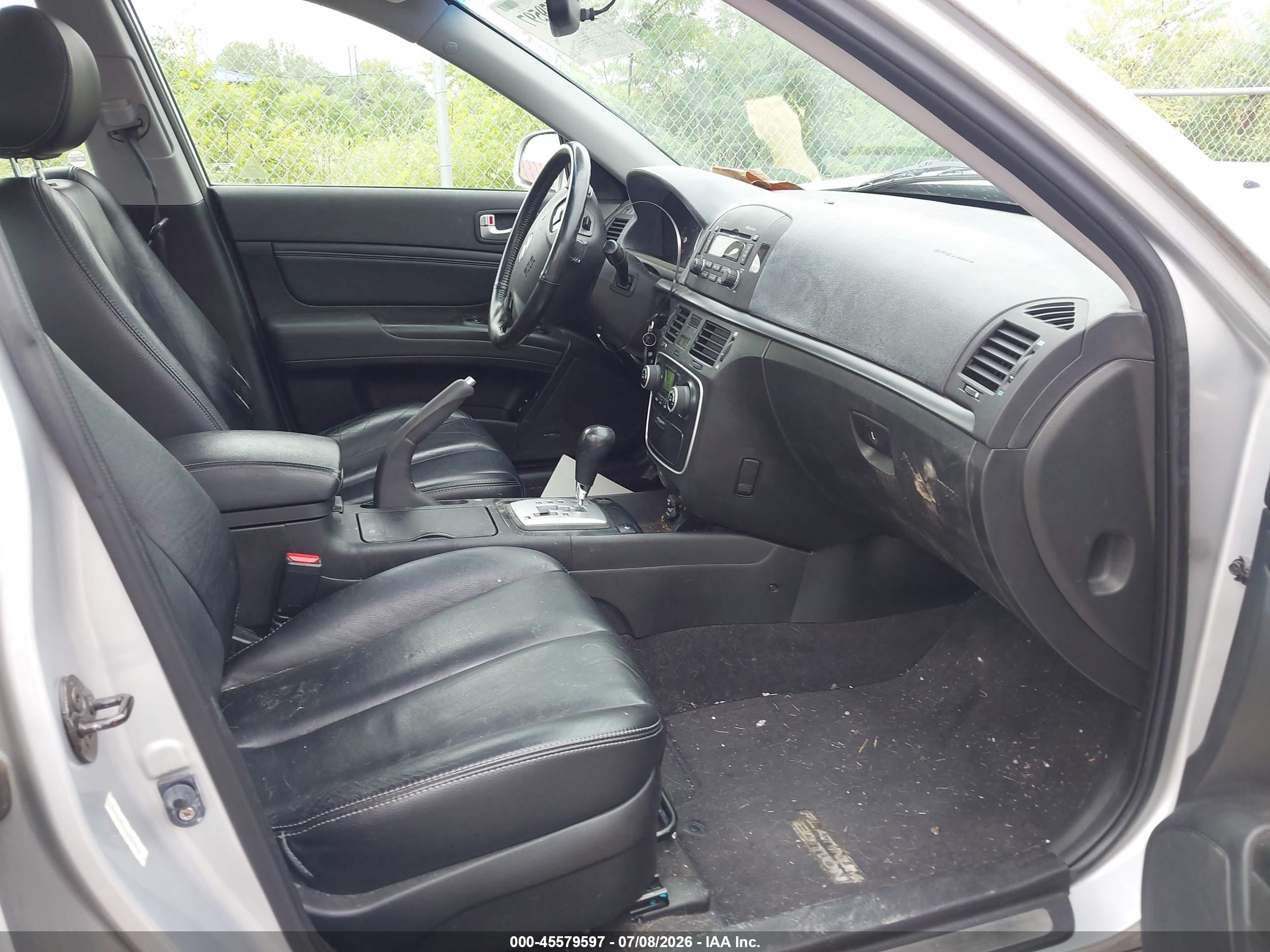 2007 Hyundai Sonata Limited/limited W/xm/se/se W/xm Silver vin: 5NPEU46F67H233214