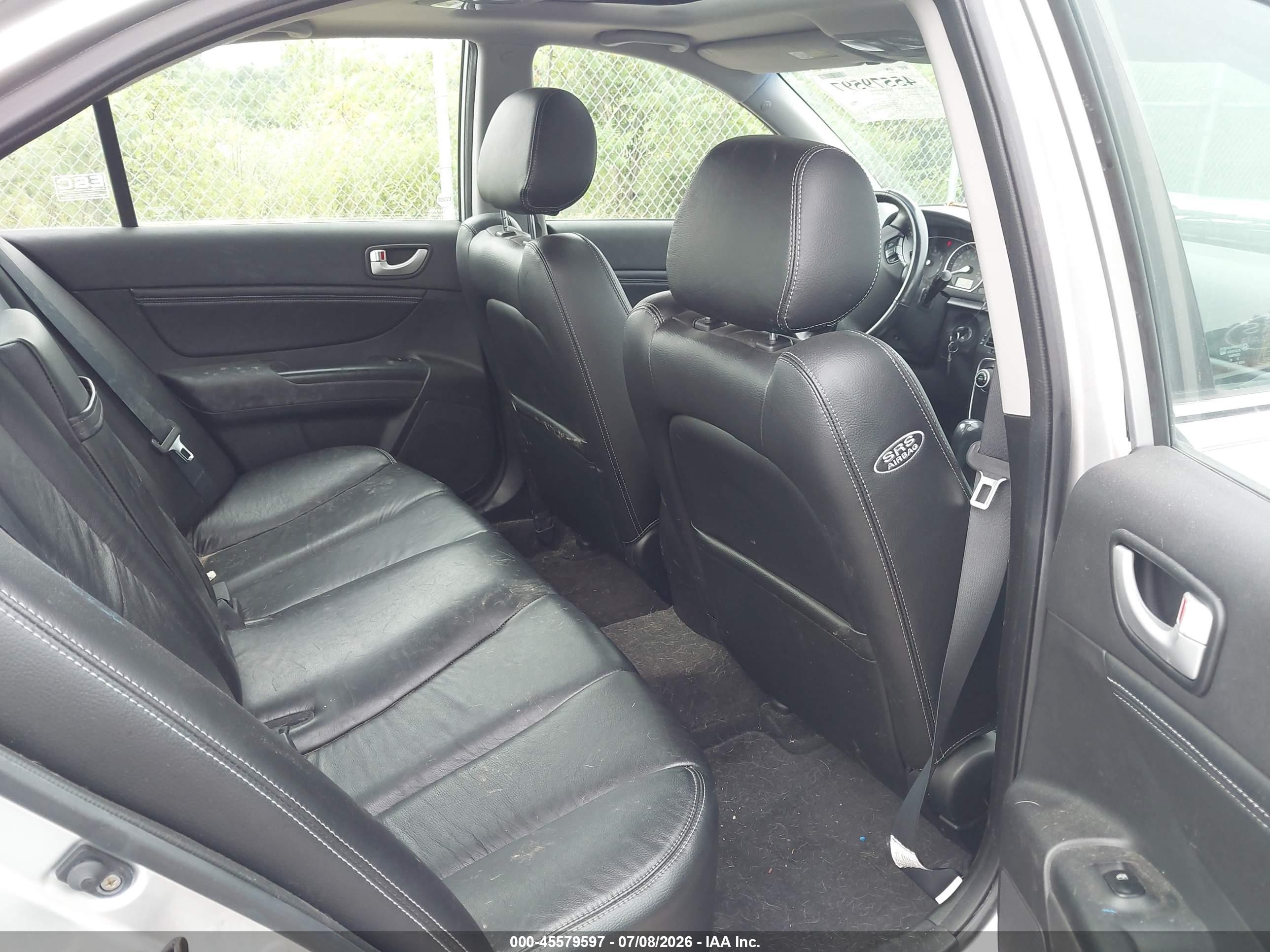 2007 Hyundai Sonata Limited/limited W/xm/se/se W/xm Silver vin: 5NPEU46F67H233214