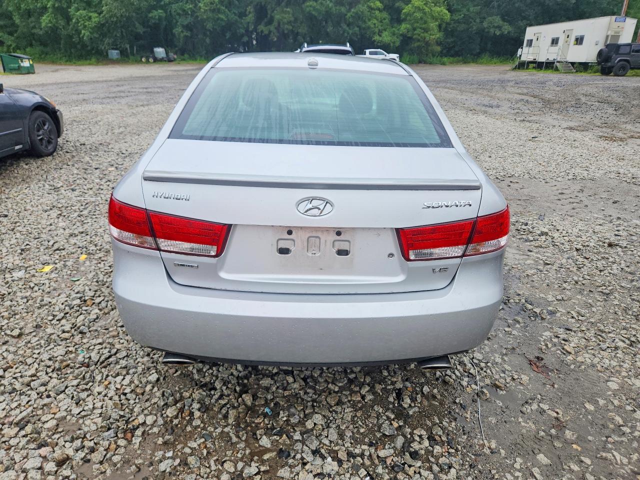 2007 Hyundai Sonata Se Gray vin: 5NPEU46F67H267640