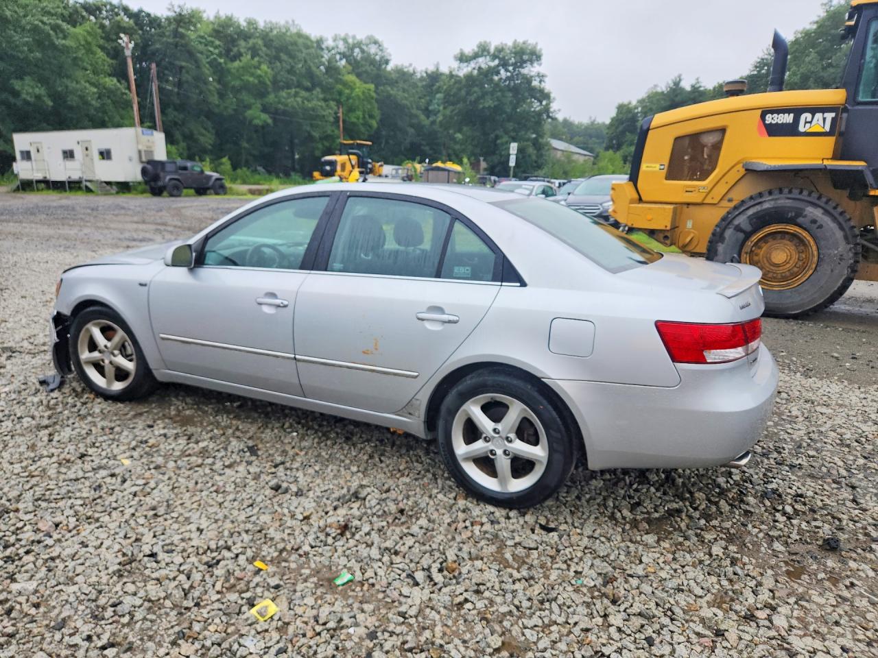 2007 Hyundai Sonata Se Gray vin: 5NPEU46F67H267640
