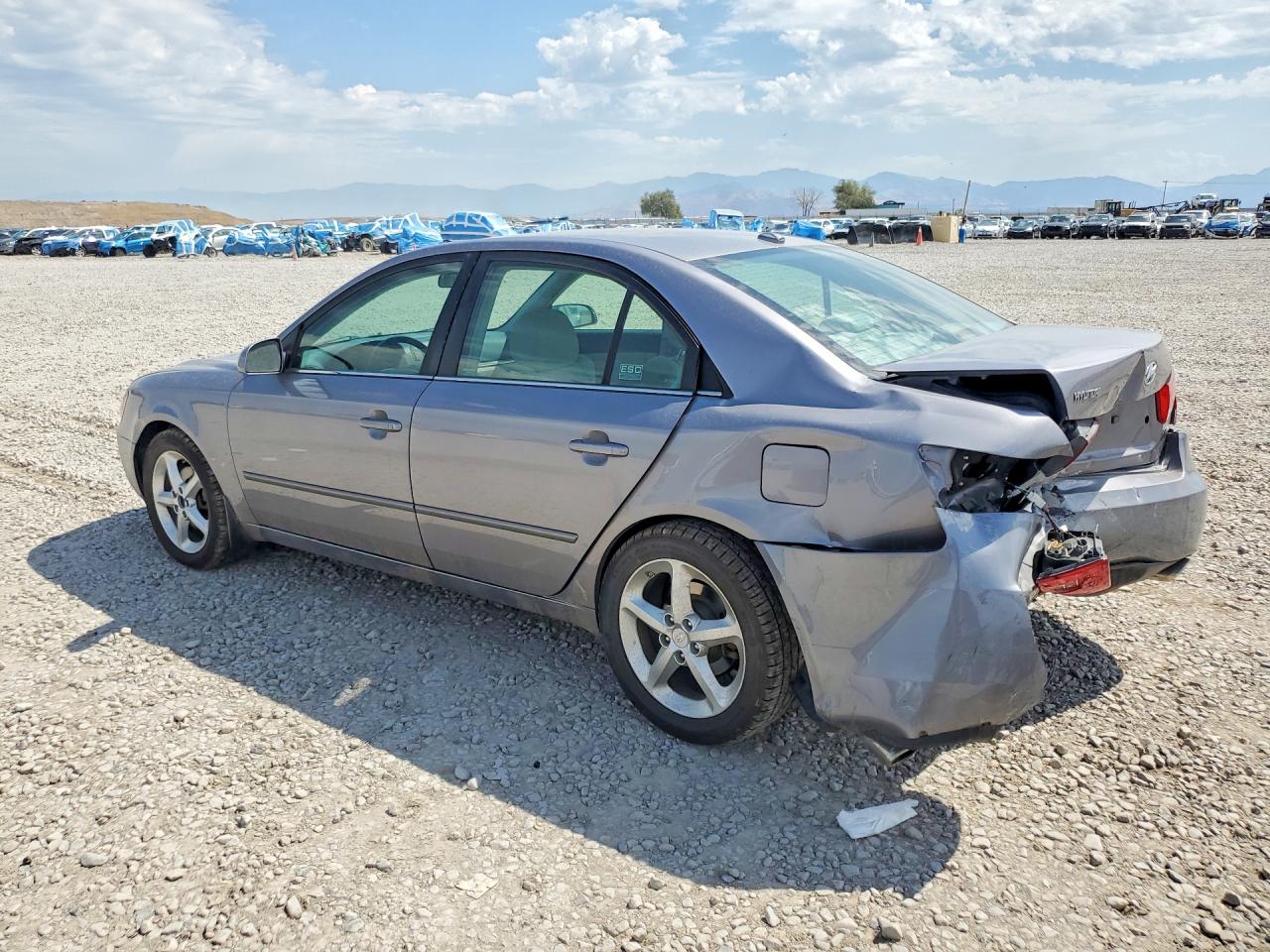 2007 Hyundai Sonata Se Gray vin: 5NPEU46F67H289301