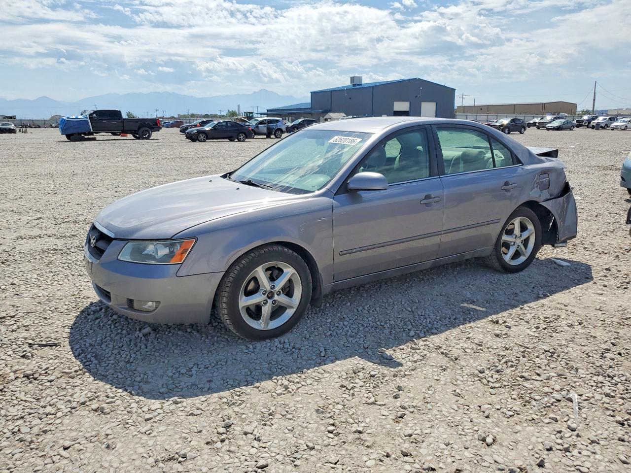 2007 Hyundai Sonata Se Серый vin: 5NPEU46F67H289301
