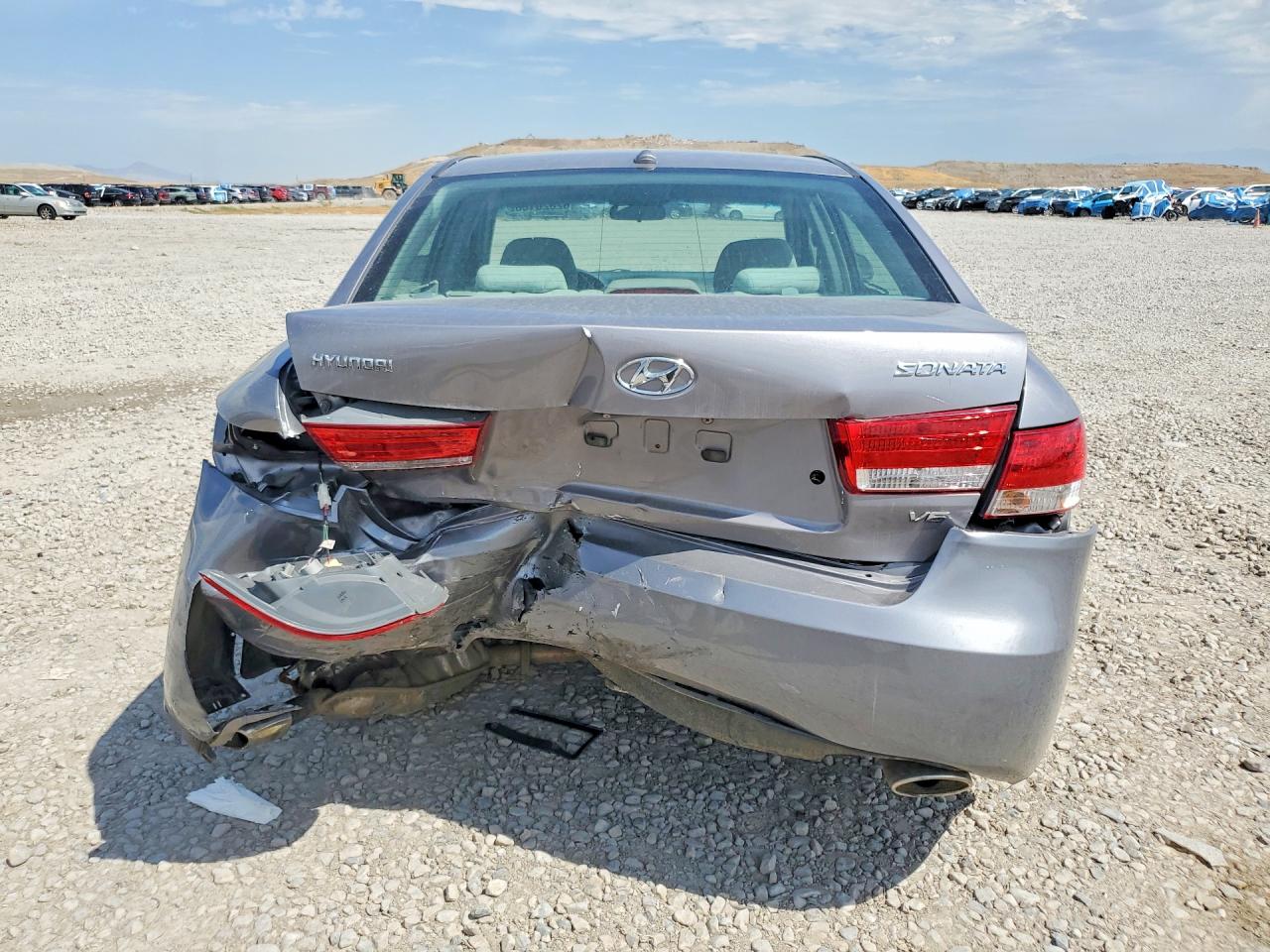 2007 Hyundai Sonata Se Gray vin: 5NPEU46F67H289301