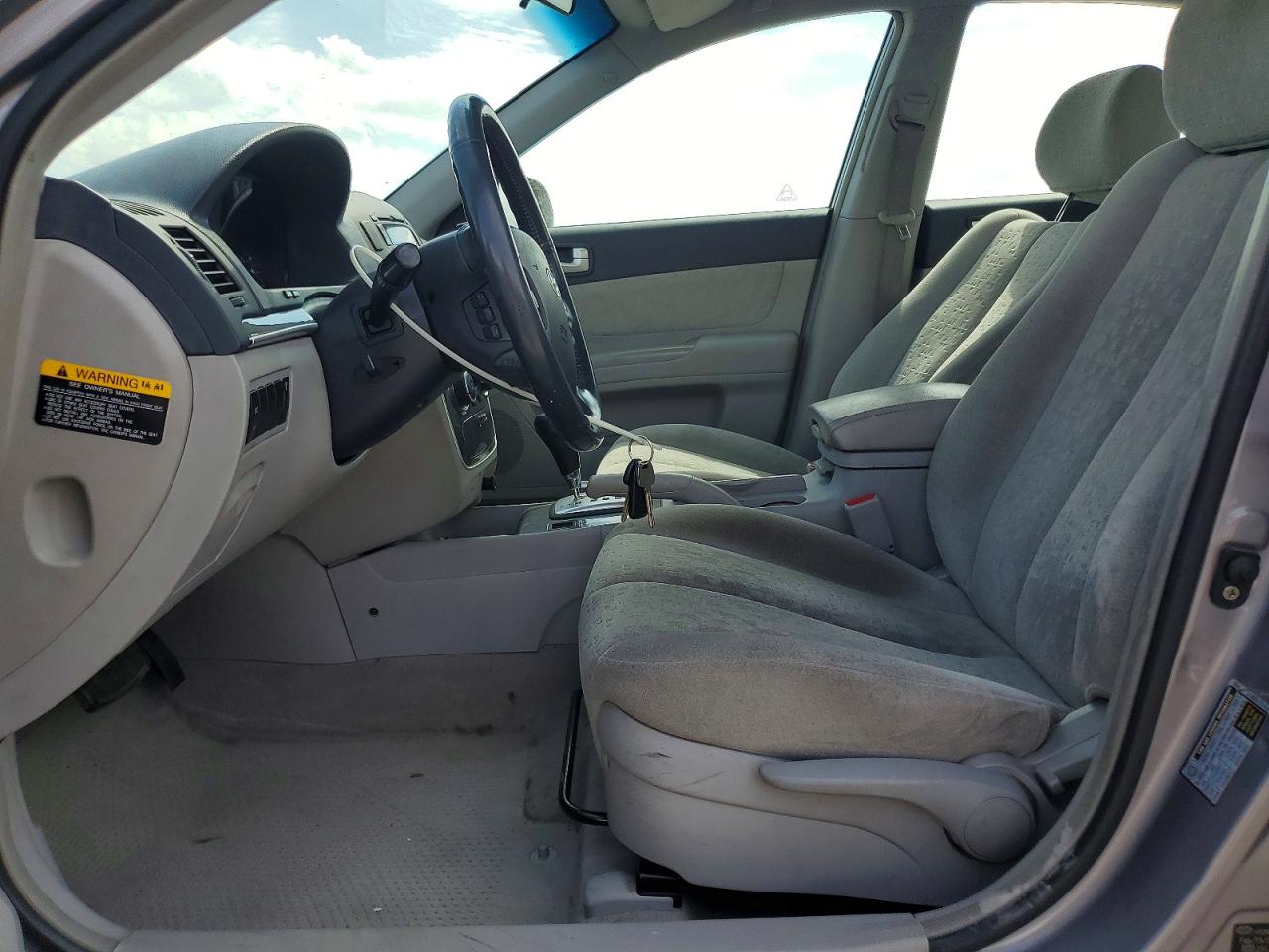 2007 Hyundai Sonata Se Gray vin: 5NPEU46F67H289301