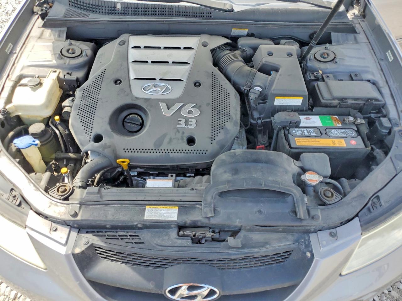 2007 Hyundai Sonata Se Gray vin: 5NPEU46F67H289301
