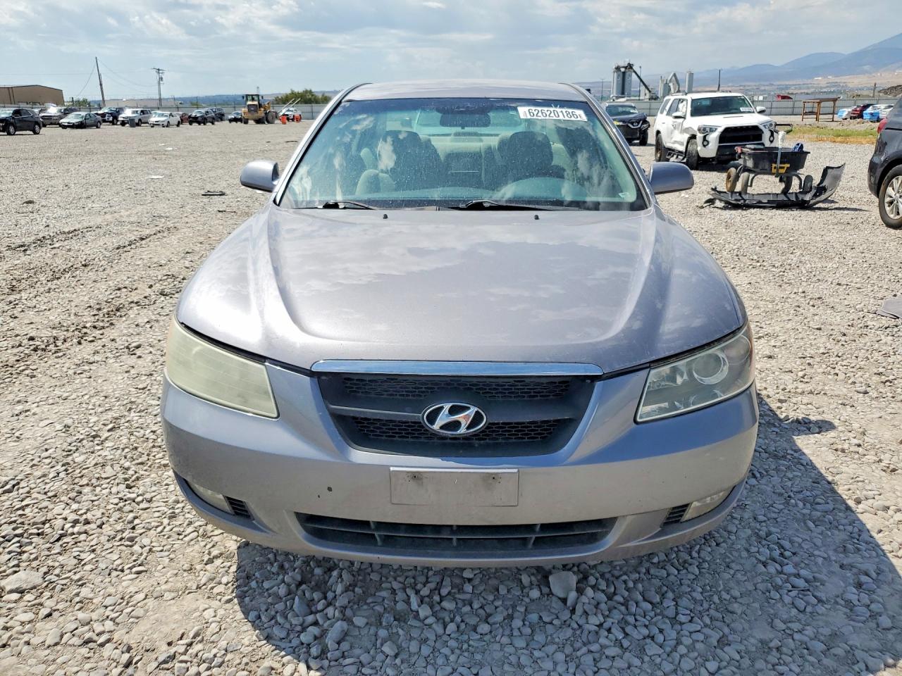 2007 Hyundai Sonata Se Gray vin: 5NPEU46F67H289301