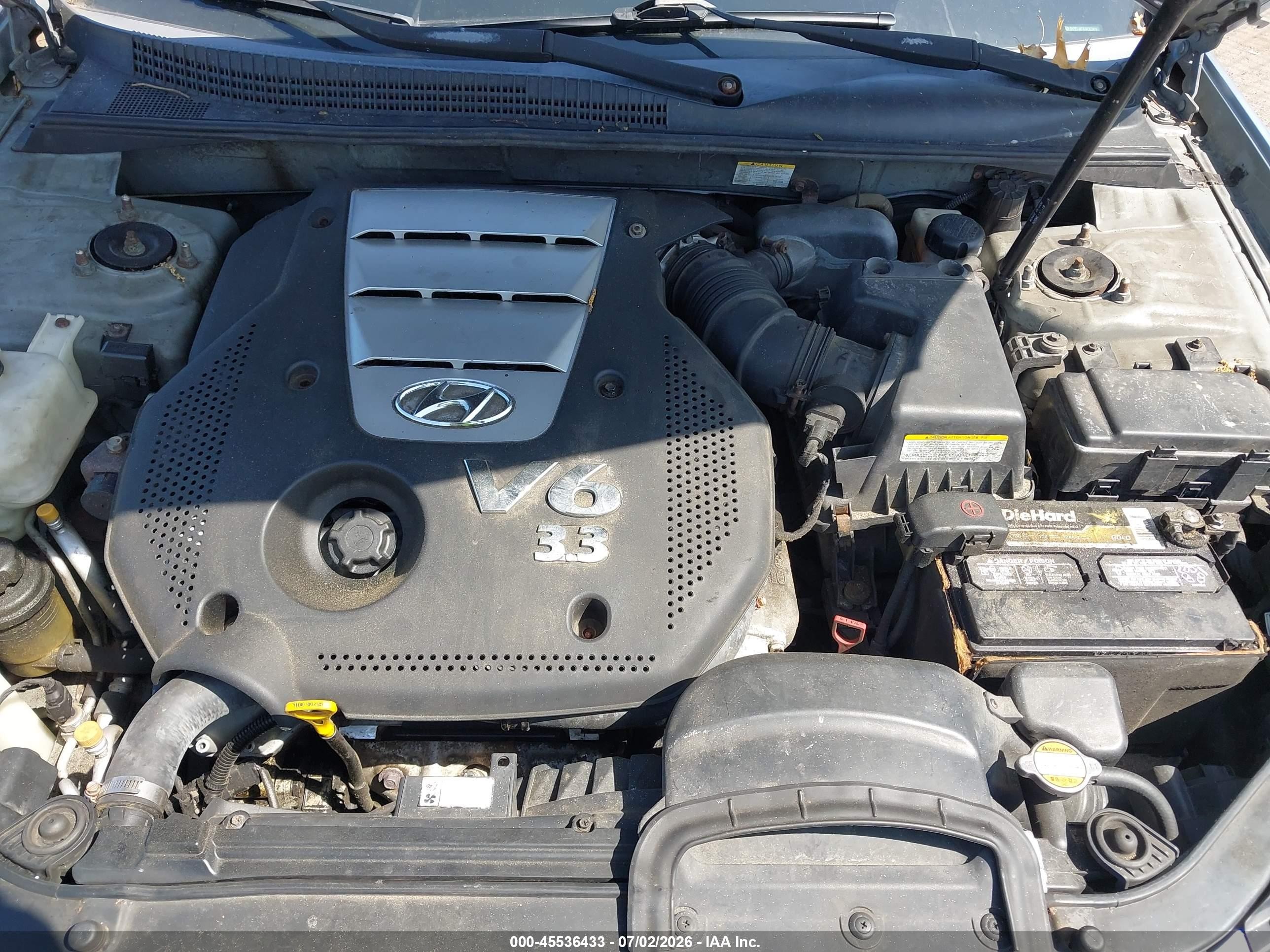2008 Hyundai Sonata Limited V6/se V6 Silver vin: 5NPEU46F68H303411
