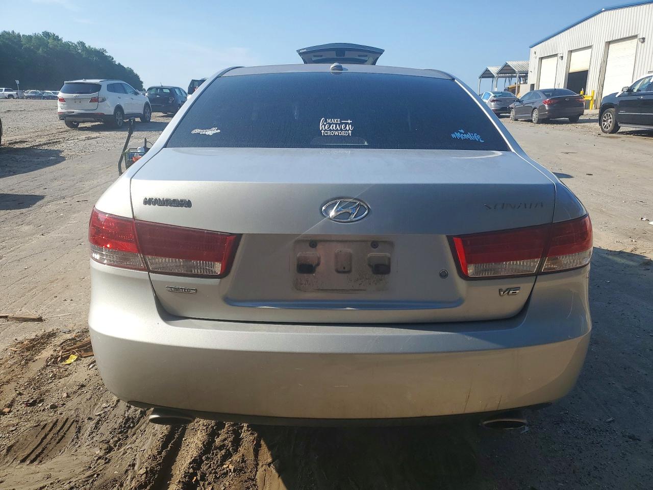 2008 Hyundai Sonata Se Silver vin: 5NPEU46F68H306552