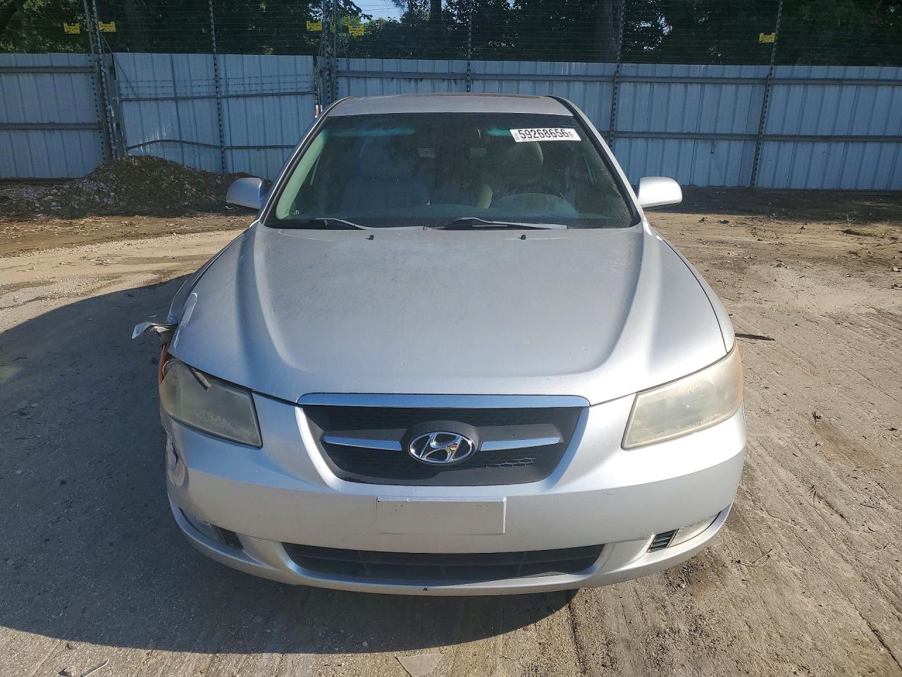 2008 Hyundai Sonata Se Silver vin: 5NPEU46F68H306552